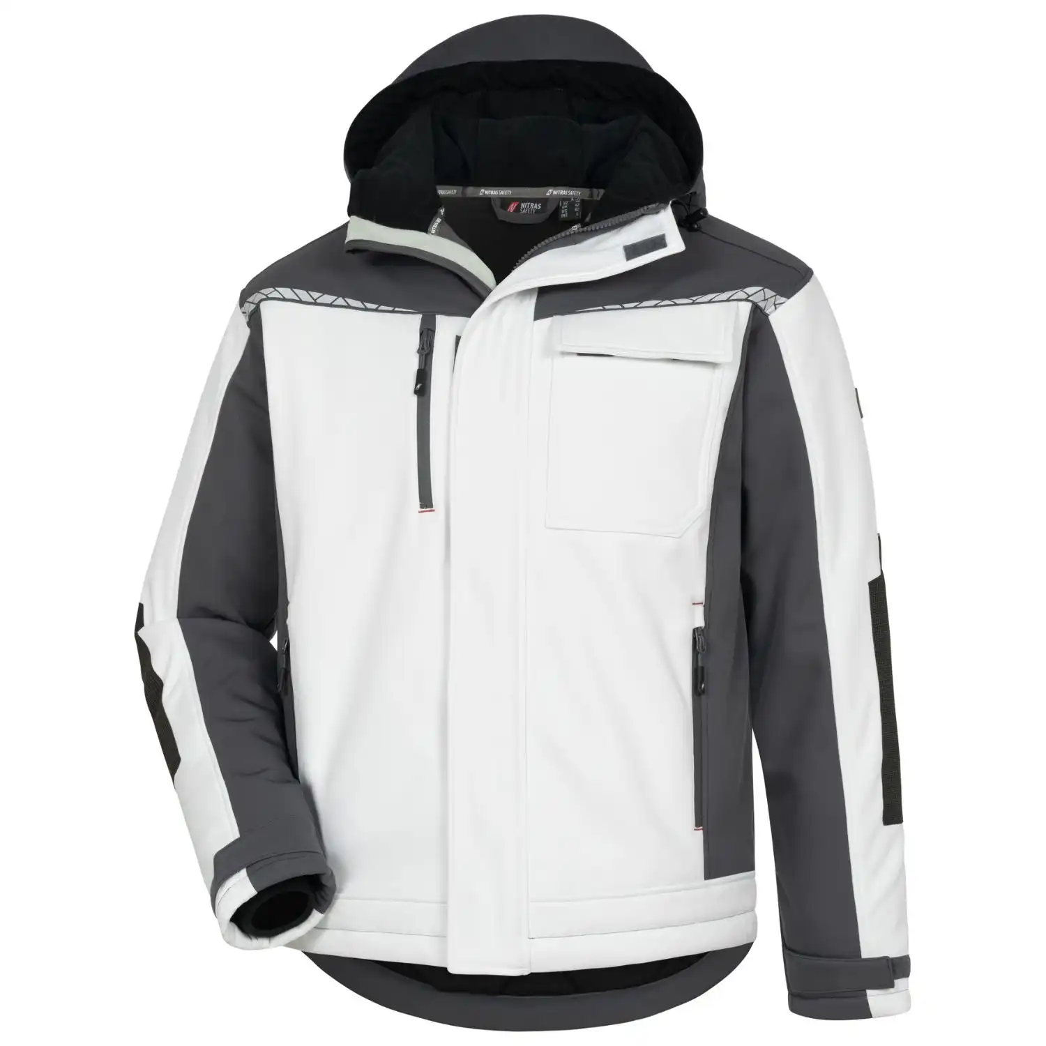 Winterjacke "MOTION TEX PLUS" in L, Weiß - Thumbnail 1