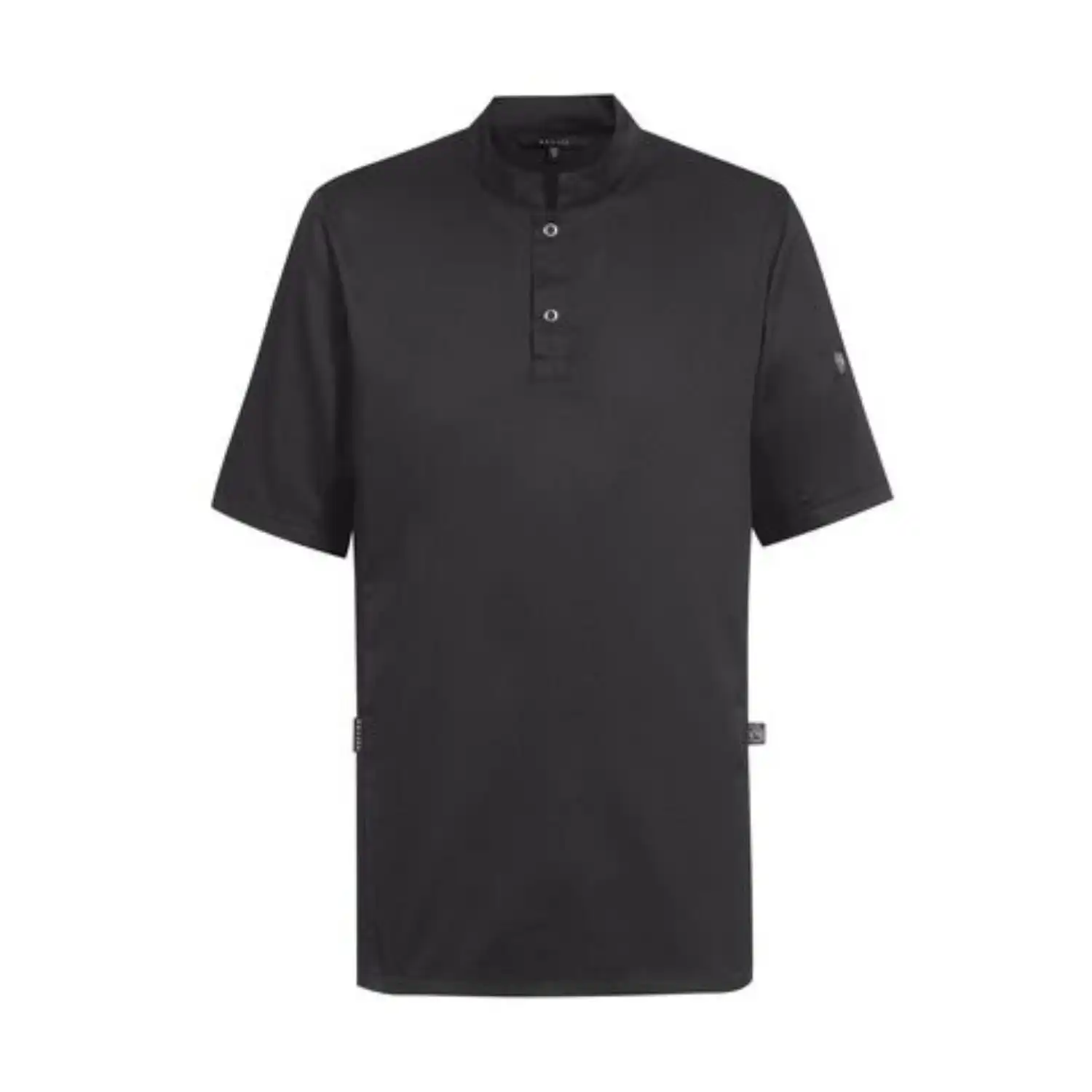 Herren Kochshirt "55074" in schwarz, L - Thumbnail 1