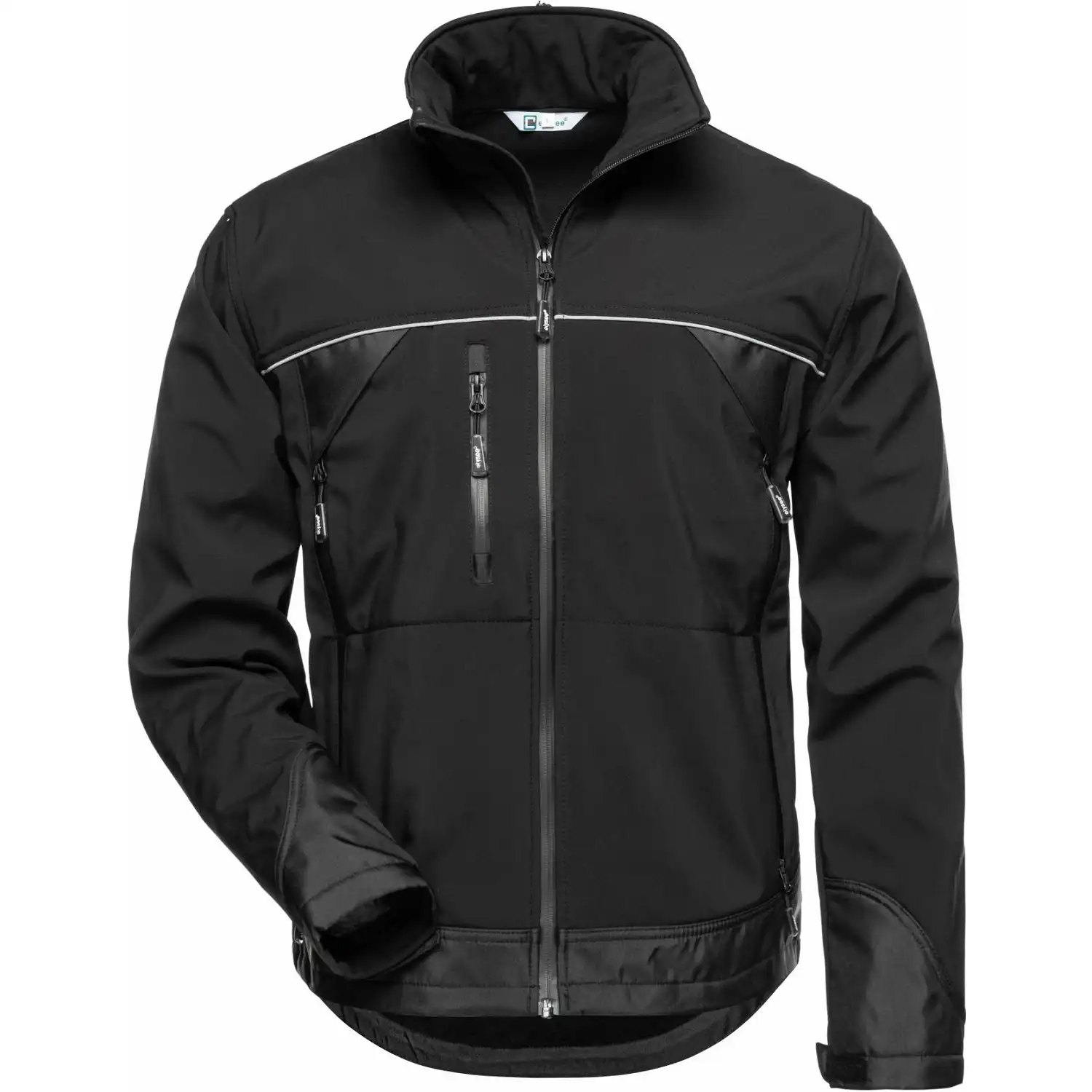 Softshell Premium Funktions-Jacke schwarz in XXL - Bild 1