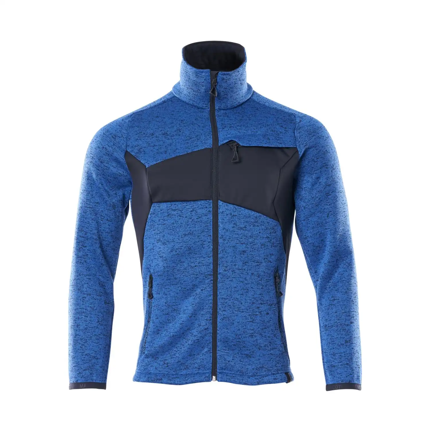 Strickjacke "ACCELERATE" in azurblau/schwarzblau, M - Thumbnail 1