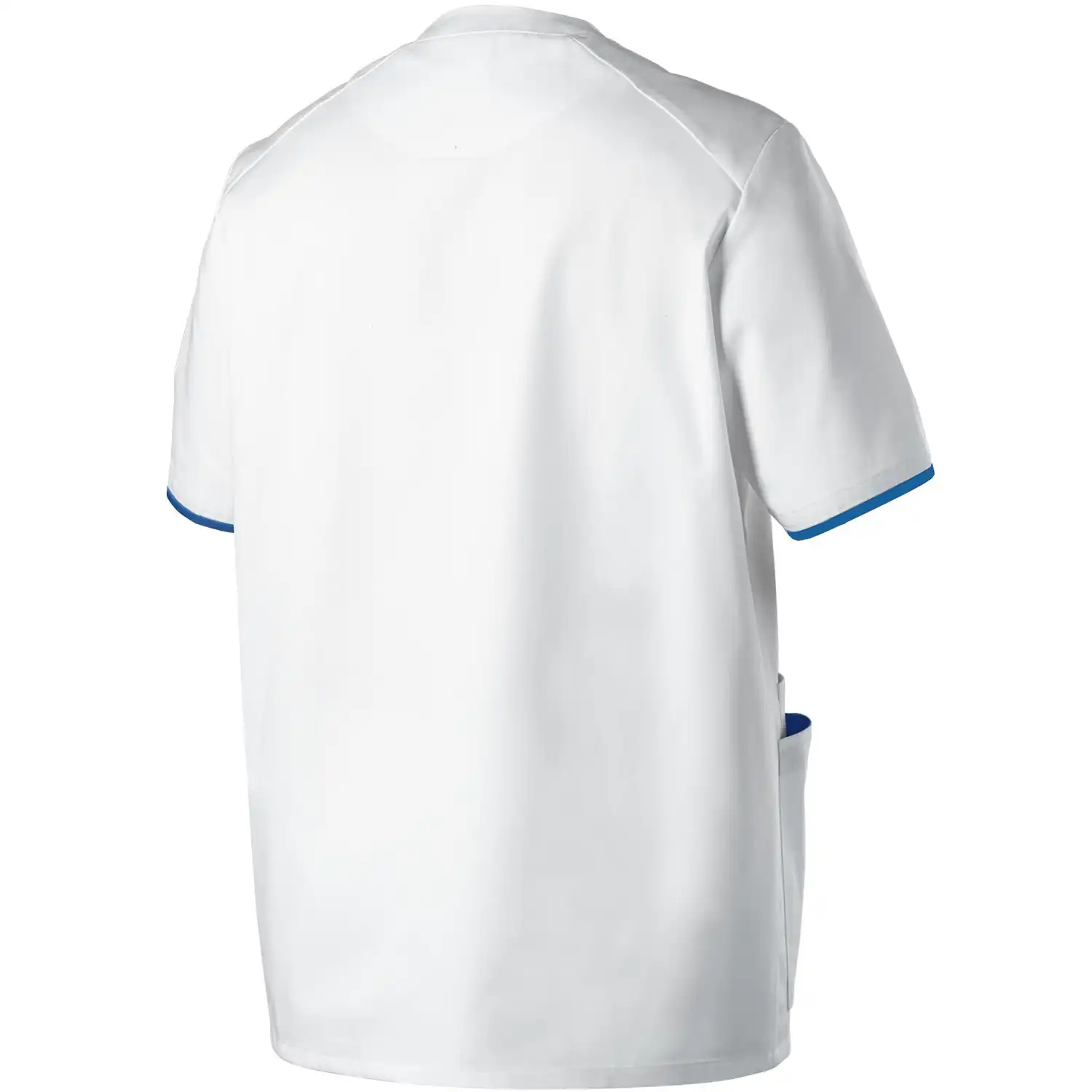 Kasack "1703-485" Med & Care in weiß/azurblau, XS - Thumbnail 2