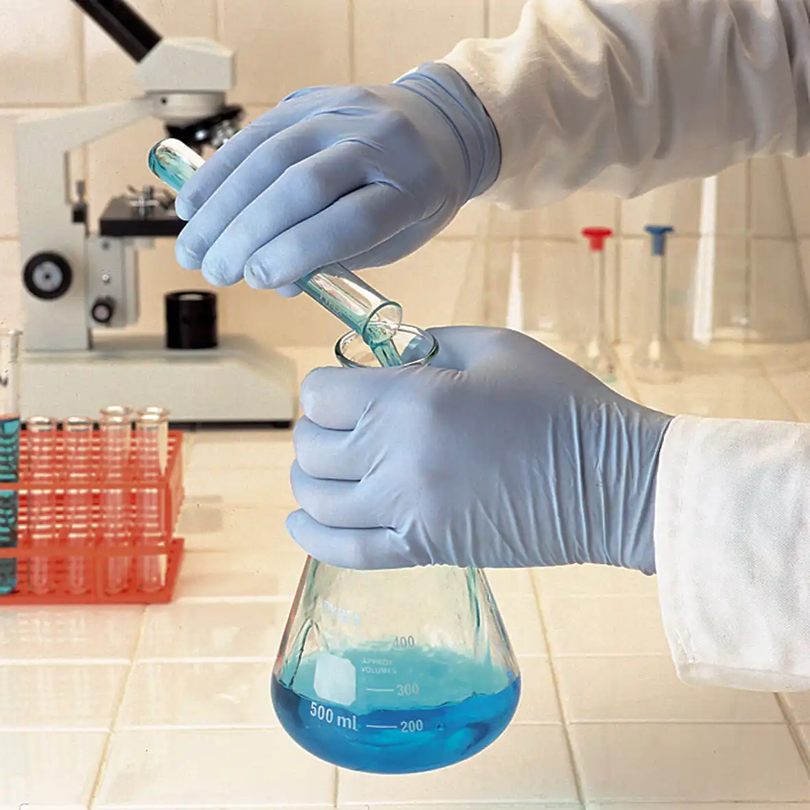 Nitril Einweghandschuhe "TouchNTuff®" 92-670 | 100er Box in 7 (S) - Thumbnail 3