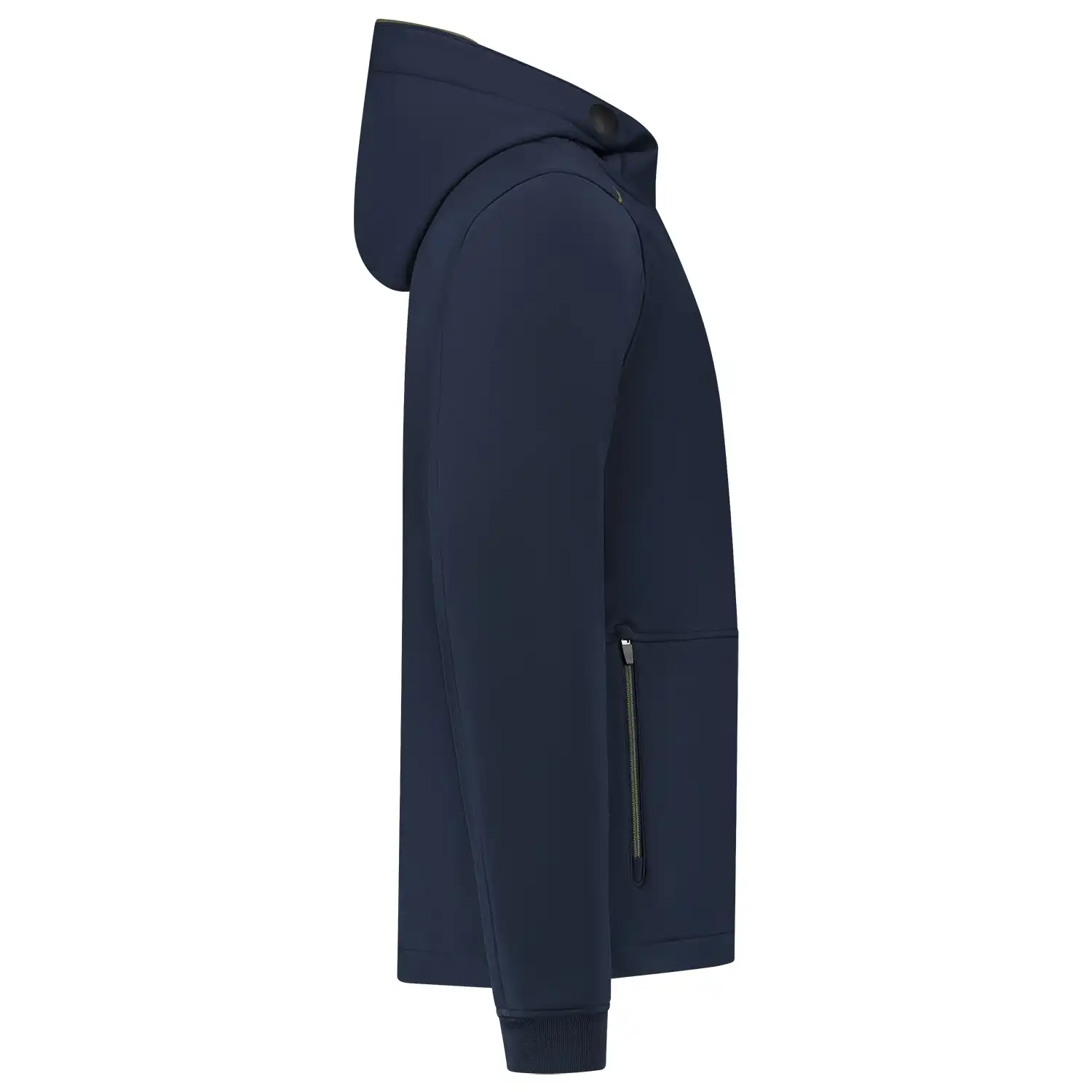 Softshelljacke "402705" Accent in XS, ink/army - Thumbnail 3