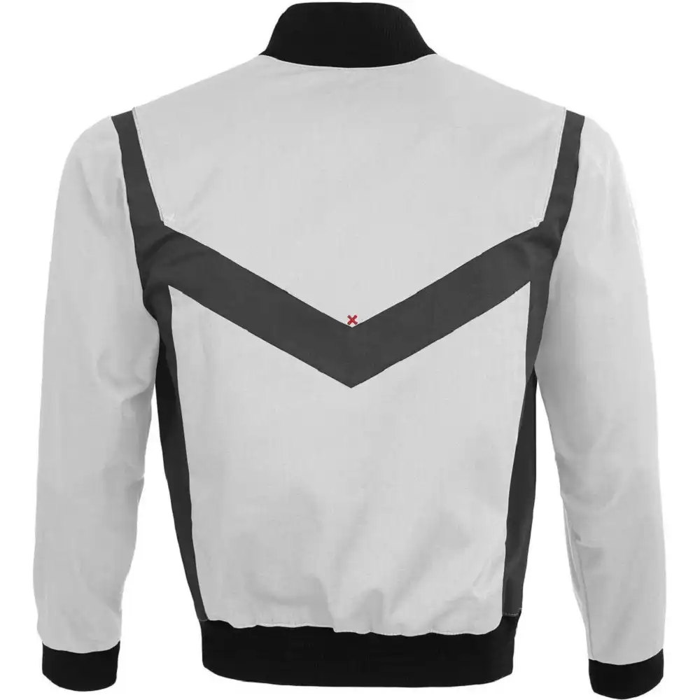 Bundjacke "61939QX" X-Serie in weiß/grau, 3XL - Thumbnail 2