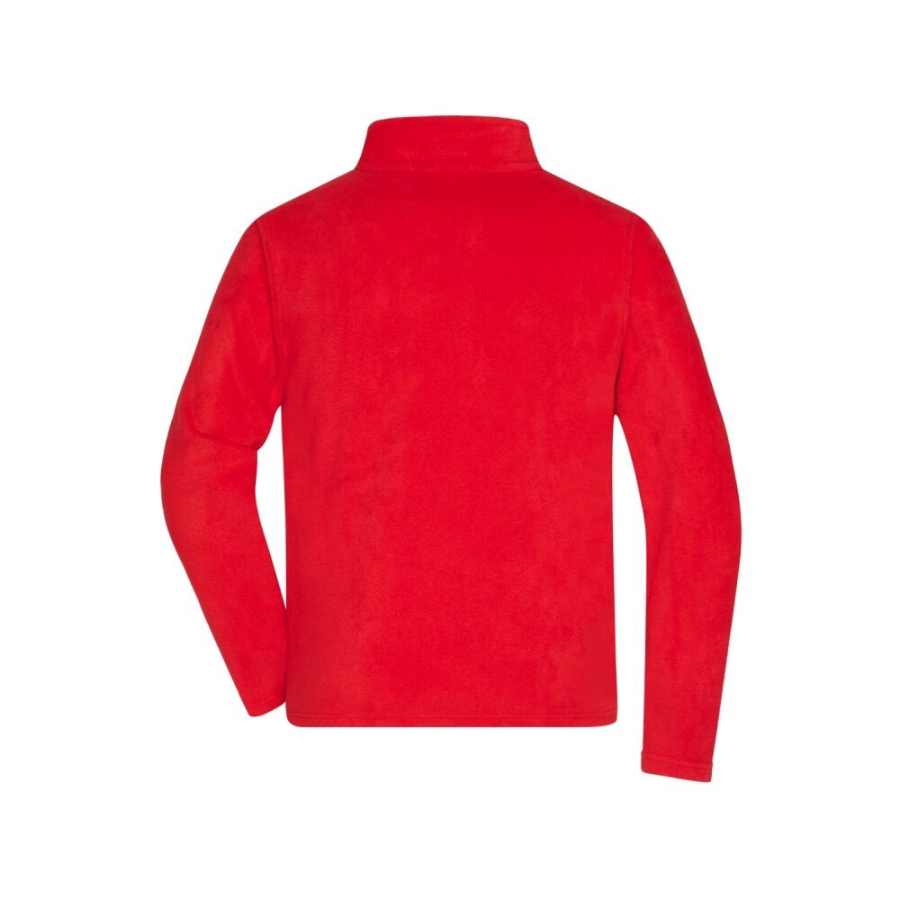 Fleecejacke "JN782" in red, 3XL - Thumbnail 2