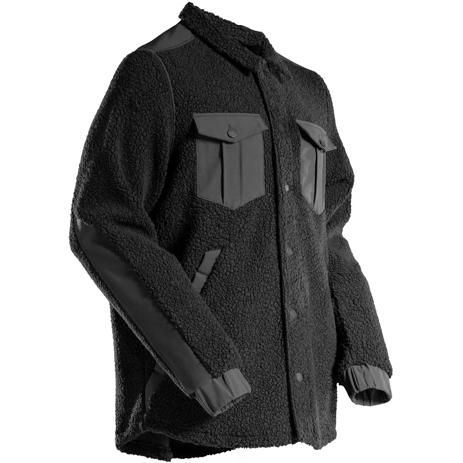 Faserpelz-Hemd "23004-682" Customized in schwarz, XXL - Bild 1