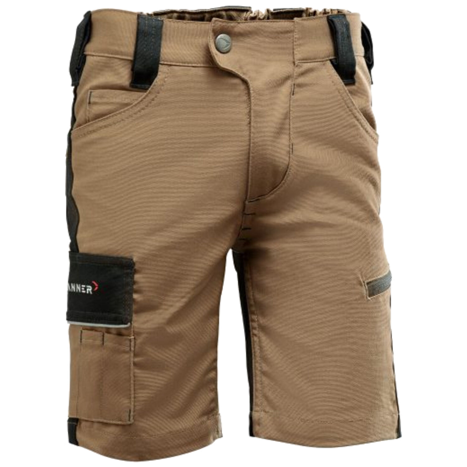 Kinder Shorts "CANFULL STRETCHFLEX®" in grau, 104 - Bild 1