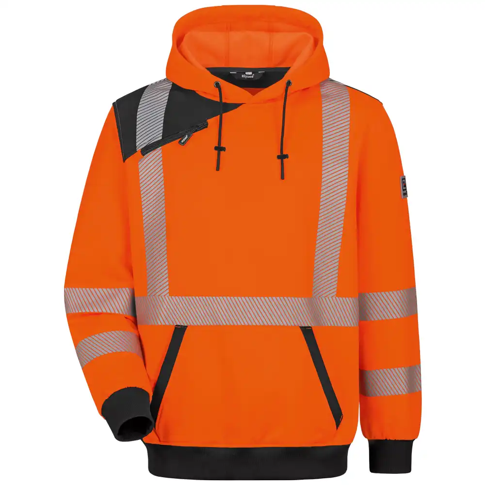 Warnschutz Hoodie in Orange, XXL - Thumbnail 1