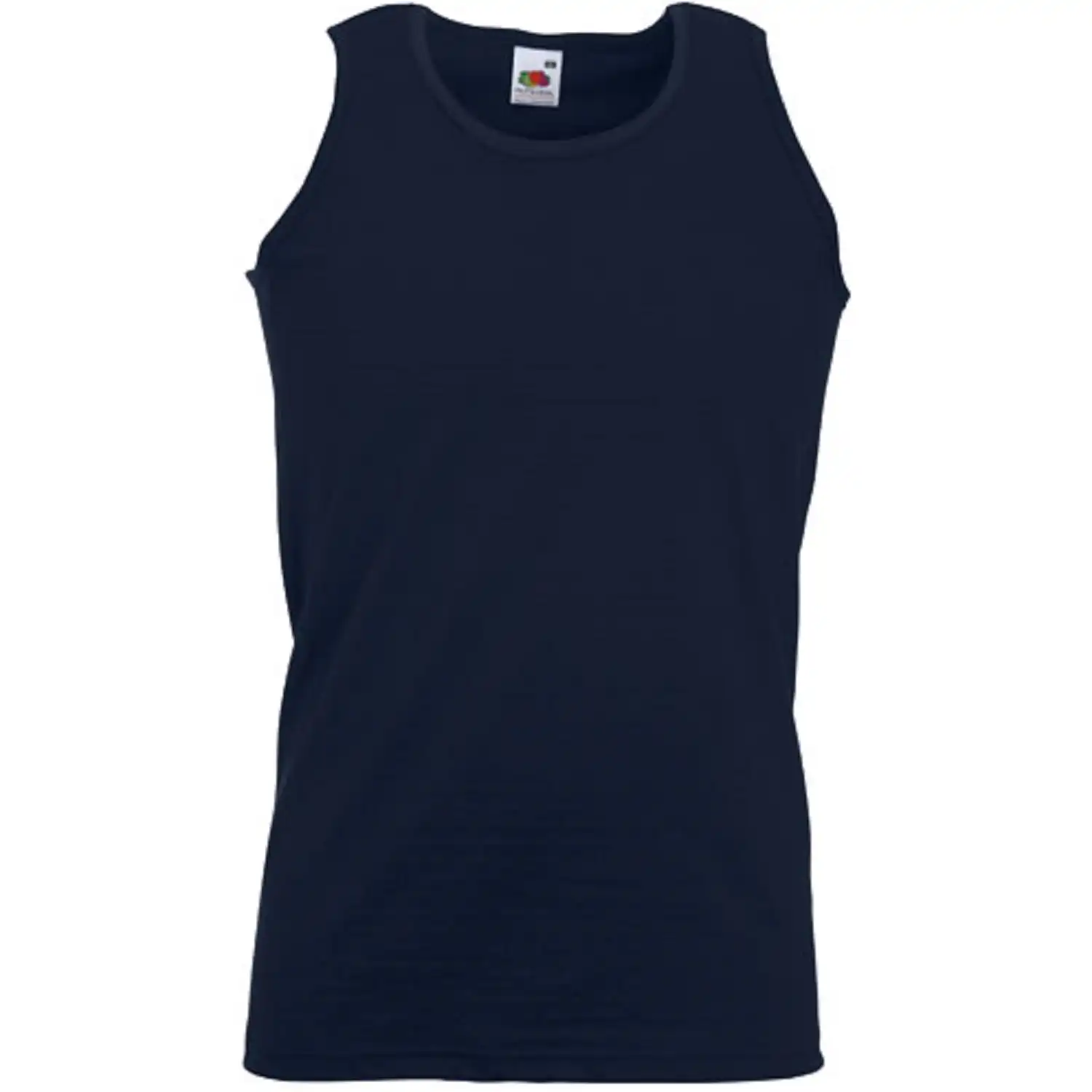 Tank-Top "F260" 100% Baumwolle Atlethic West in deep navy, L - Bild 1