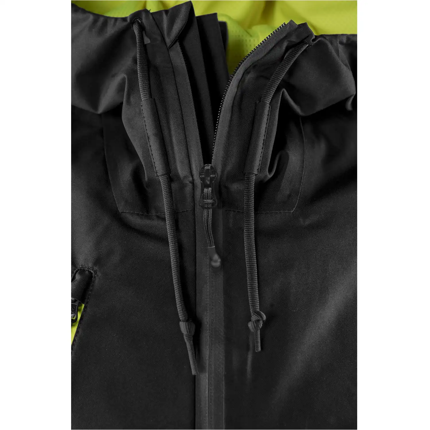 Regenjacke Gore-Tex "4864 GXP" Tyresta schwarz/gelb in 3XL - Thumbnail 4