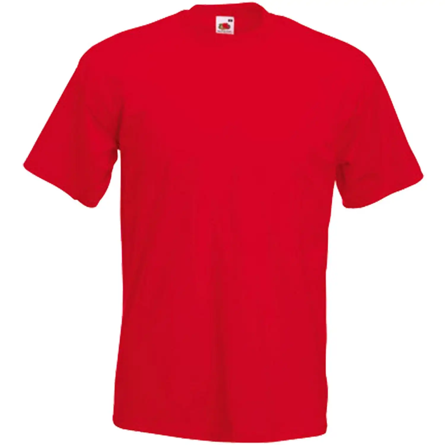T-Shirt "F181" 100% Baumwolle Super Premium in Rot, L - Bild 1