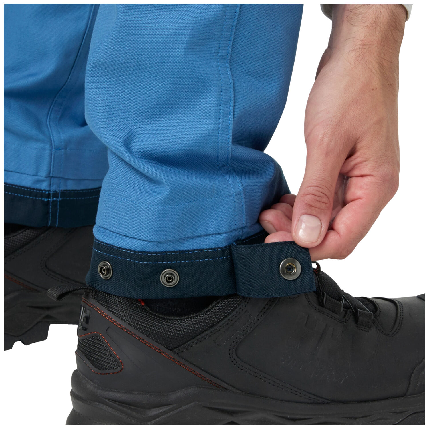 Latzhose "OXFORD 2.0 CNCT" in steinblau, C44 - Thumbnail 3
