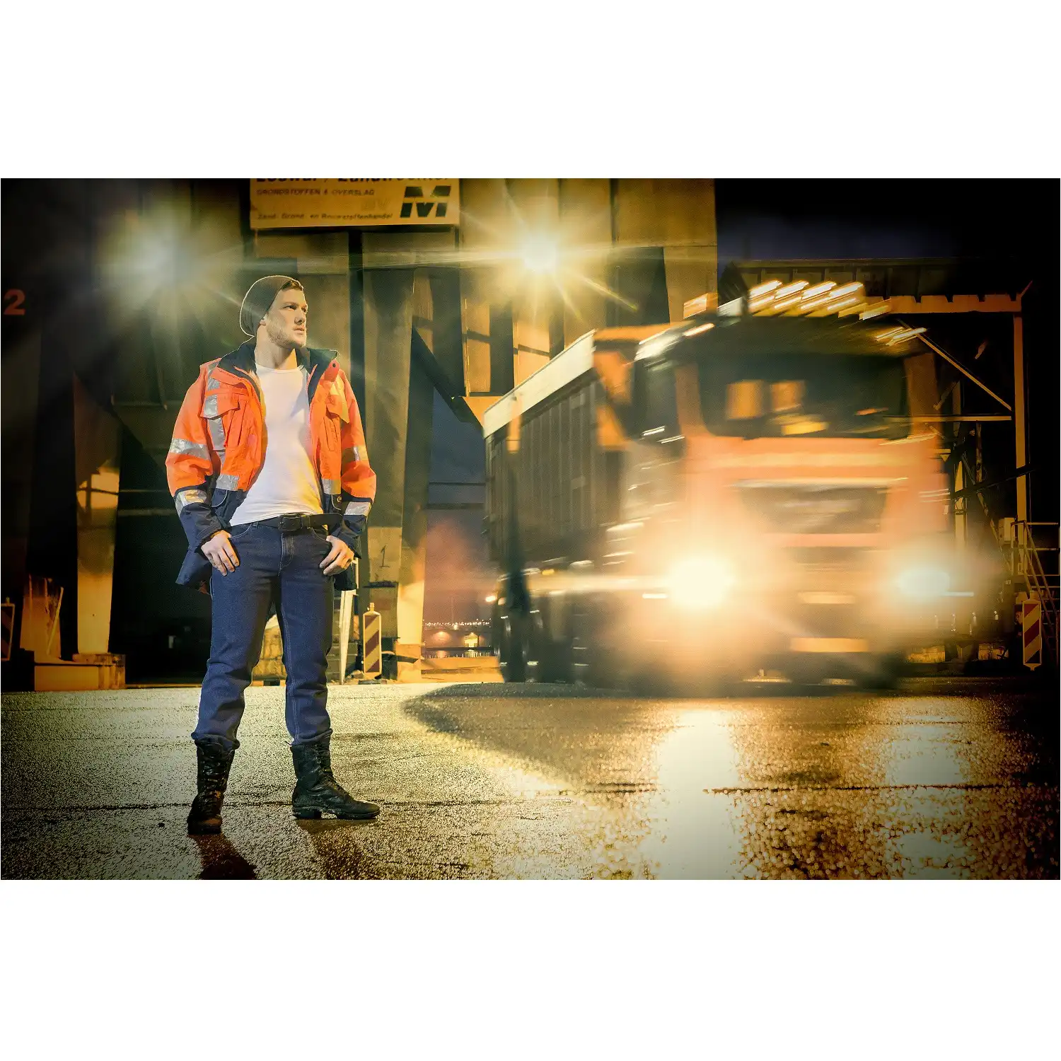 Jeans "MIKE" A82" dark blue in W30L32 - Thumbnail 4