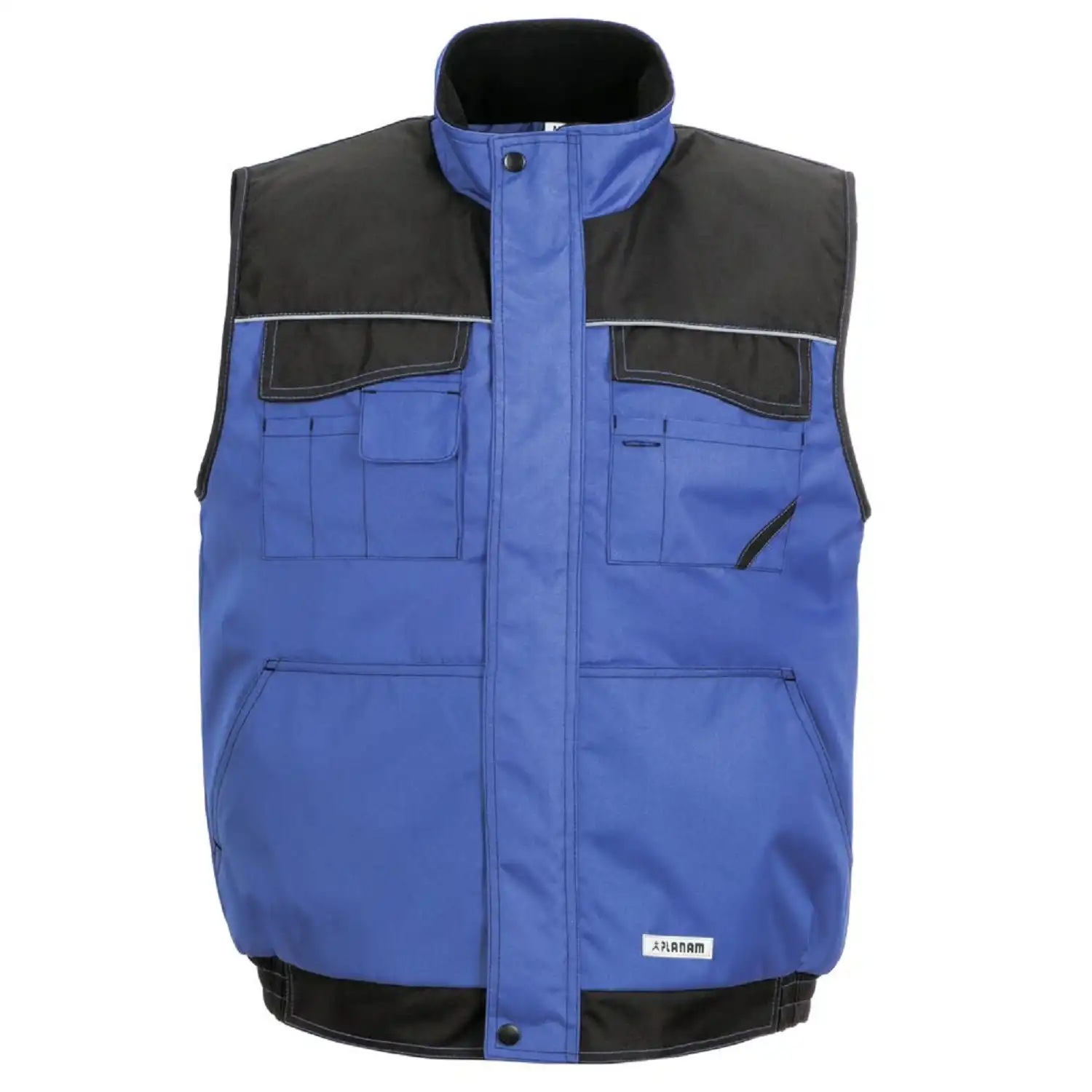 Winter Weste "DUST" Outdoor in royalblau/schwarz, L - Bild 1