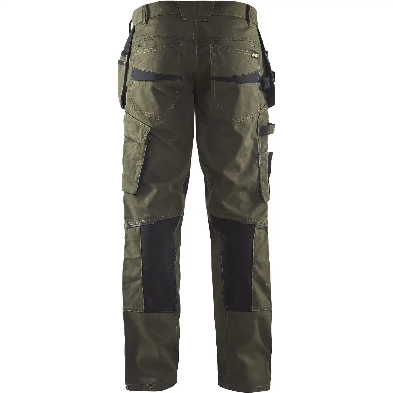Stretch Service Handwerkerhose "1496" in oliv/schwarz, C144 - Thumbnail 2