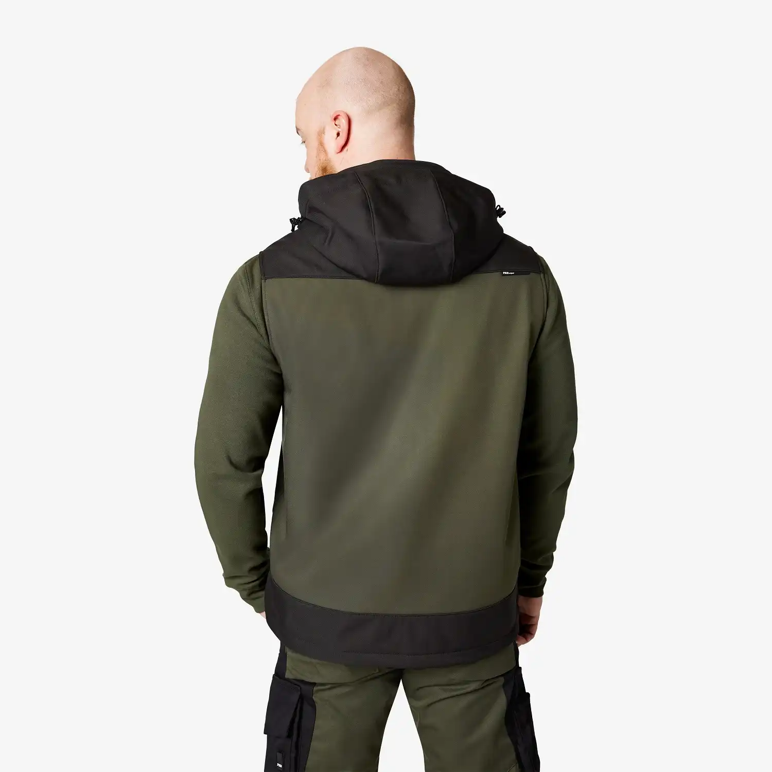 Softshellweste "JUSTUS" in oliv/schwarz, L - Thumbnail 2