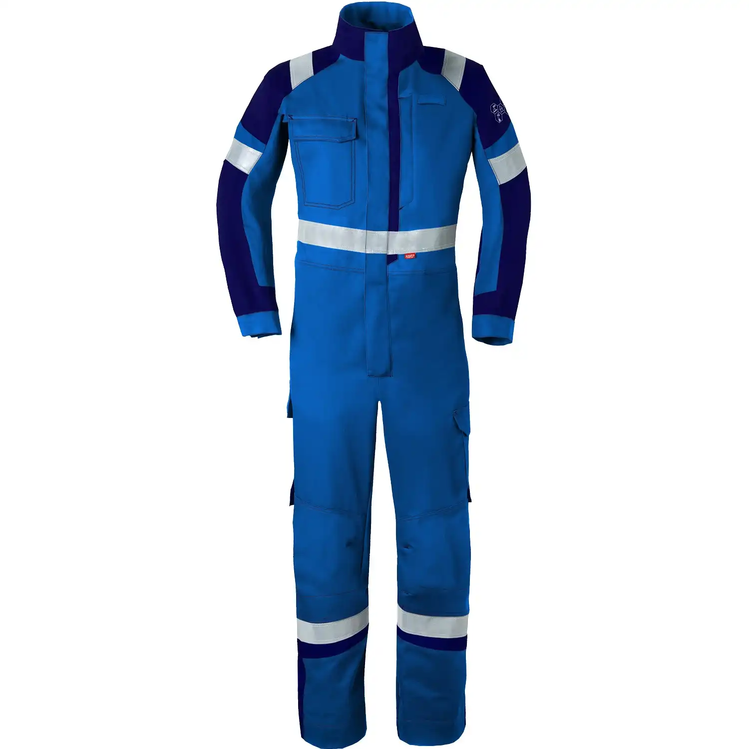 Multinorm Overall "20290" 5safety Image+ in kornblau/marine, 48 - Bild 1