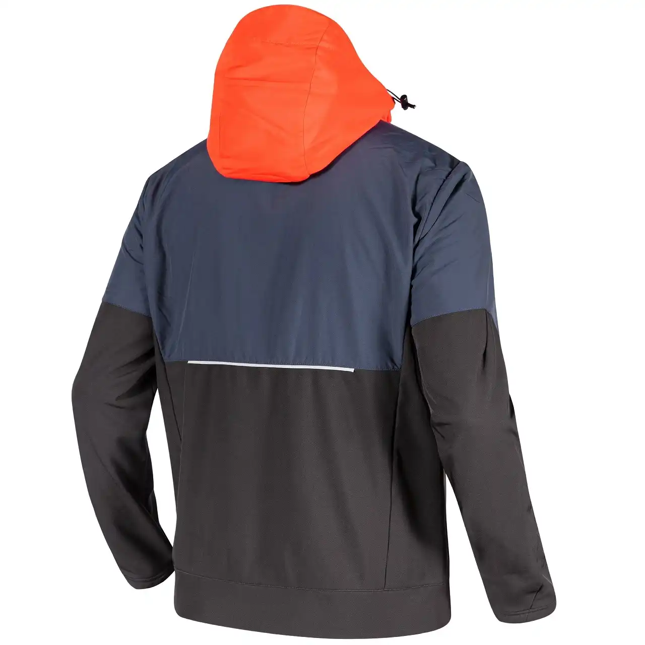 Softshelljacke "HYBRID"  in schwarz/blau, XL (DE size: L) - Thumbnail 2