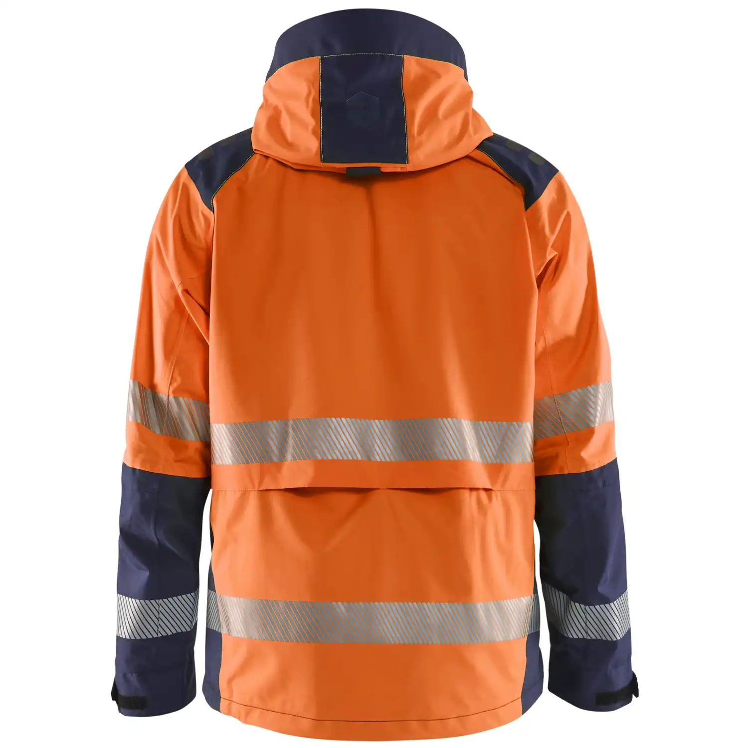 Warnschutz Regenjacke Kl. 3 "4435" in orange/marine, 3XL - Thumbnail 2