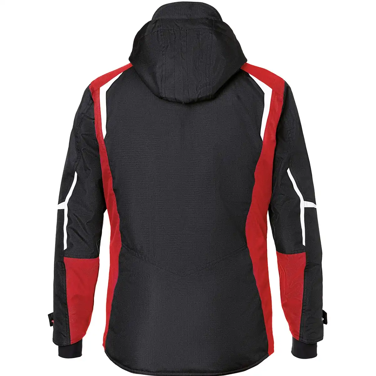 Hardshell Regenjacke "BODYFORCE" PSA 2 in schwarz/mittelrot, L - Thumbnail 2