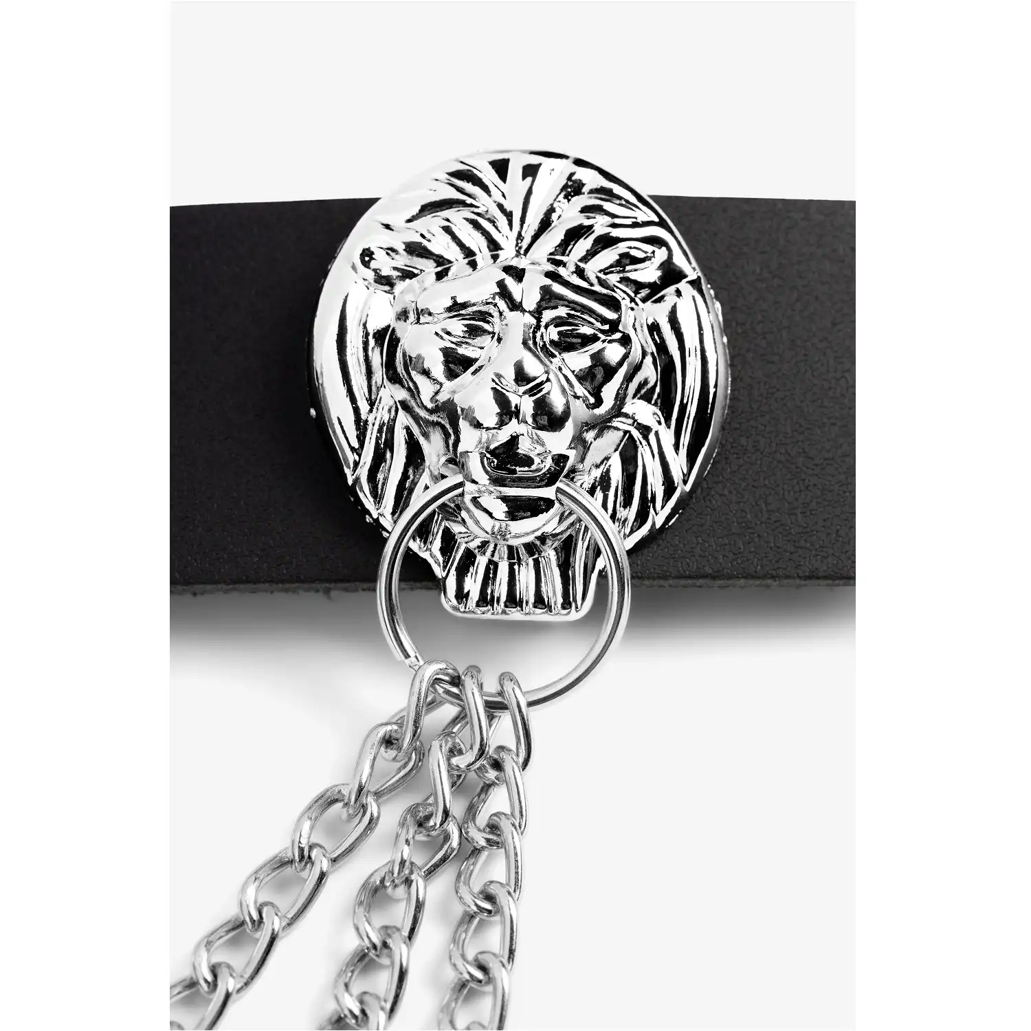 Löwenkopf-Hammerkette "SAMUEL" silber - Thumbnail 2