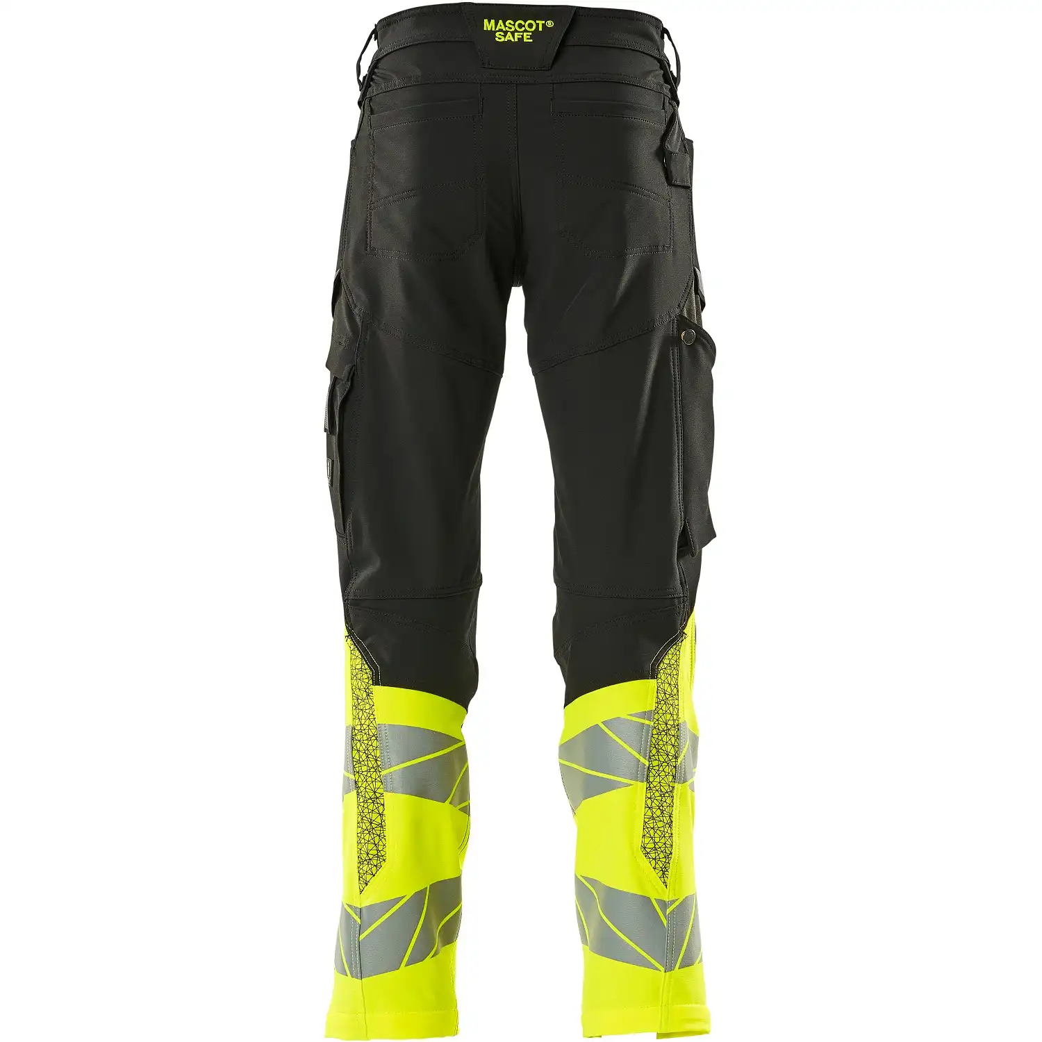 Warnschutz Stretch Bundhose Kl. 1 "ACCELERATE SAFE" in schwarz/gelb, 76C46 (EU 23) - Thumbnail 2