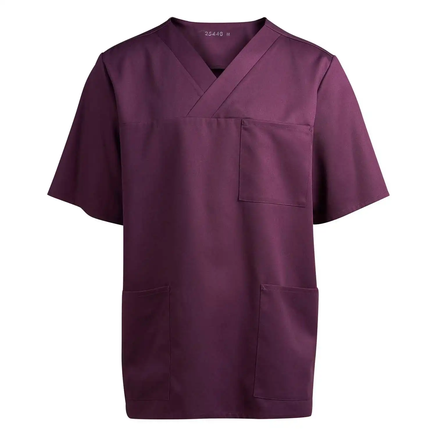 Unisex Schlupfkasack "25448" in 4XL, cassis - Thumbnail 1