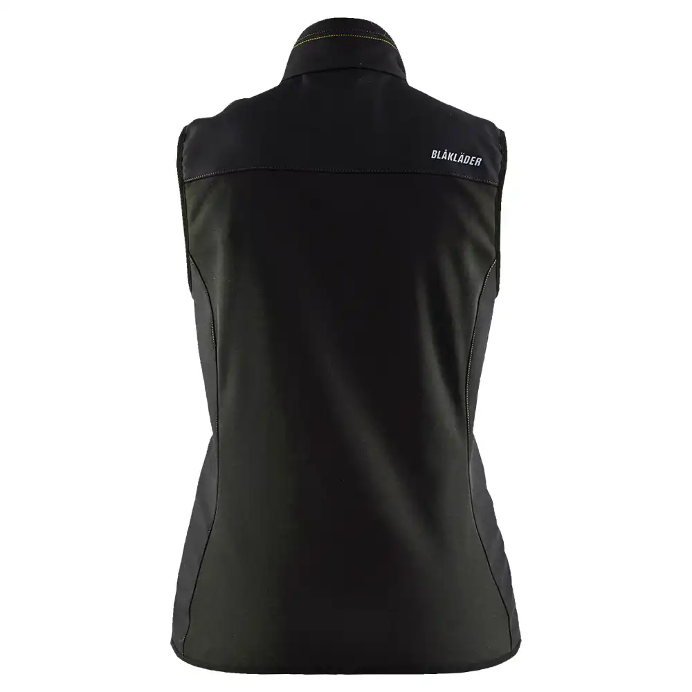 Damen Softshellweste "3851" in schwarz/gelb, 3XL - Thumbnail 2