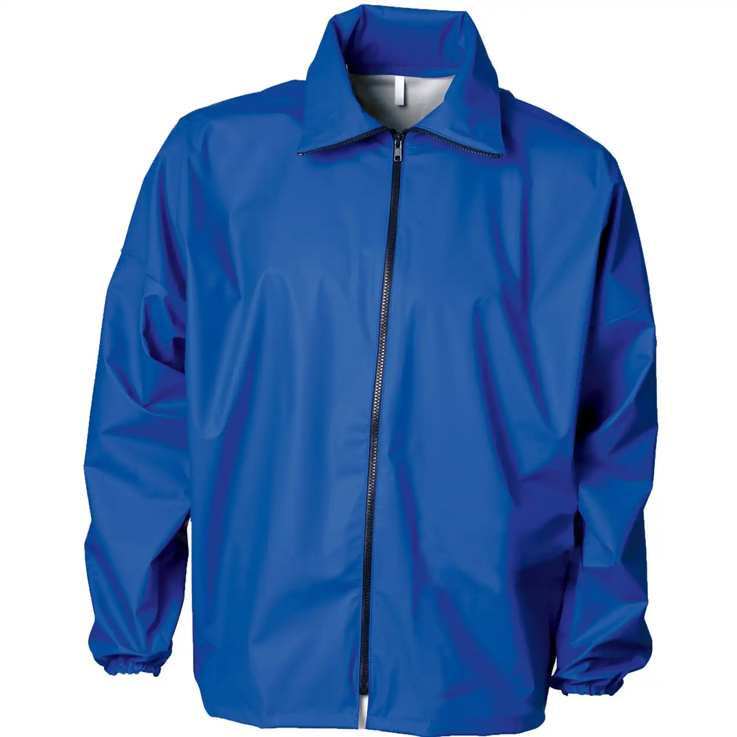 PU Regenjacke "076500" Pro mit Umlegekragen in cobalt, M - Thumbnail 1