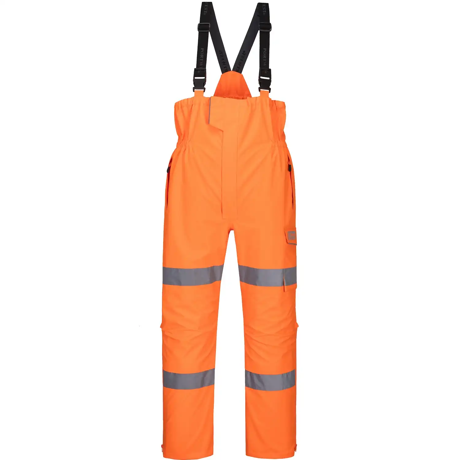 Warnschutz Regenhose S594 Extreme orange in 3XL - Thumbnail 1