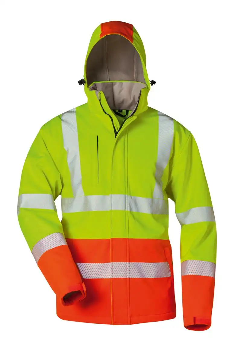 Warnschutz Softshelljacke "HENNING"  in XL - Bild 1