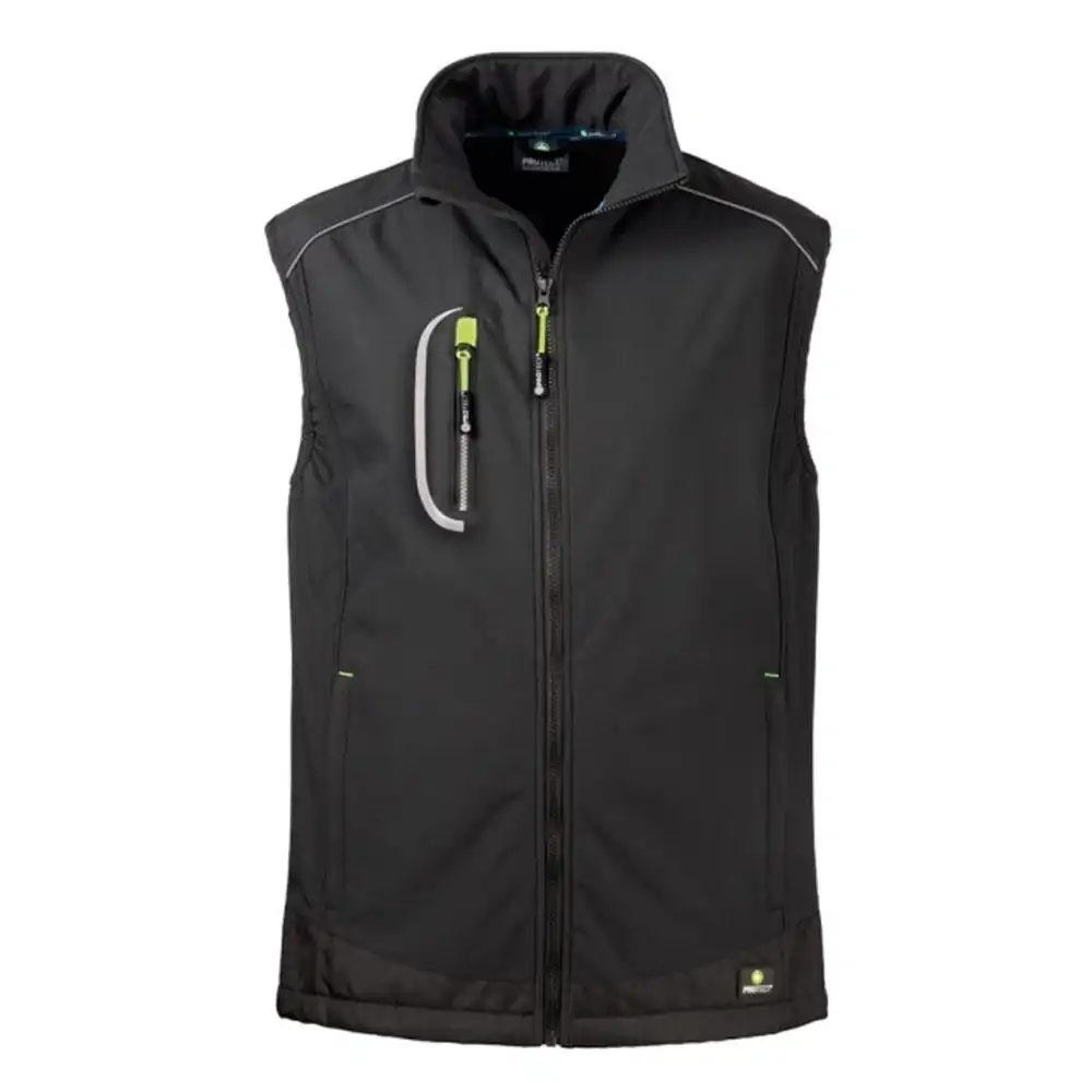 Softshell-Weste "IDAHO" schwarz in XS - Thumbnail 1