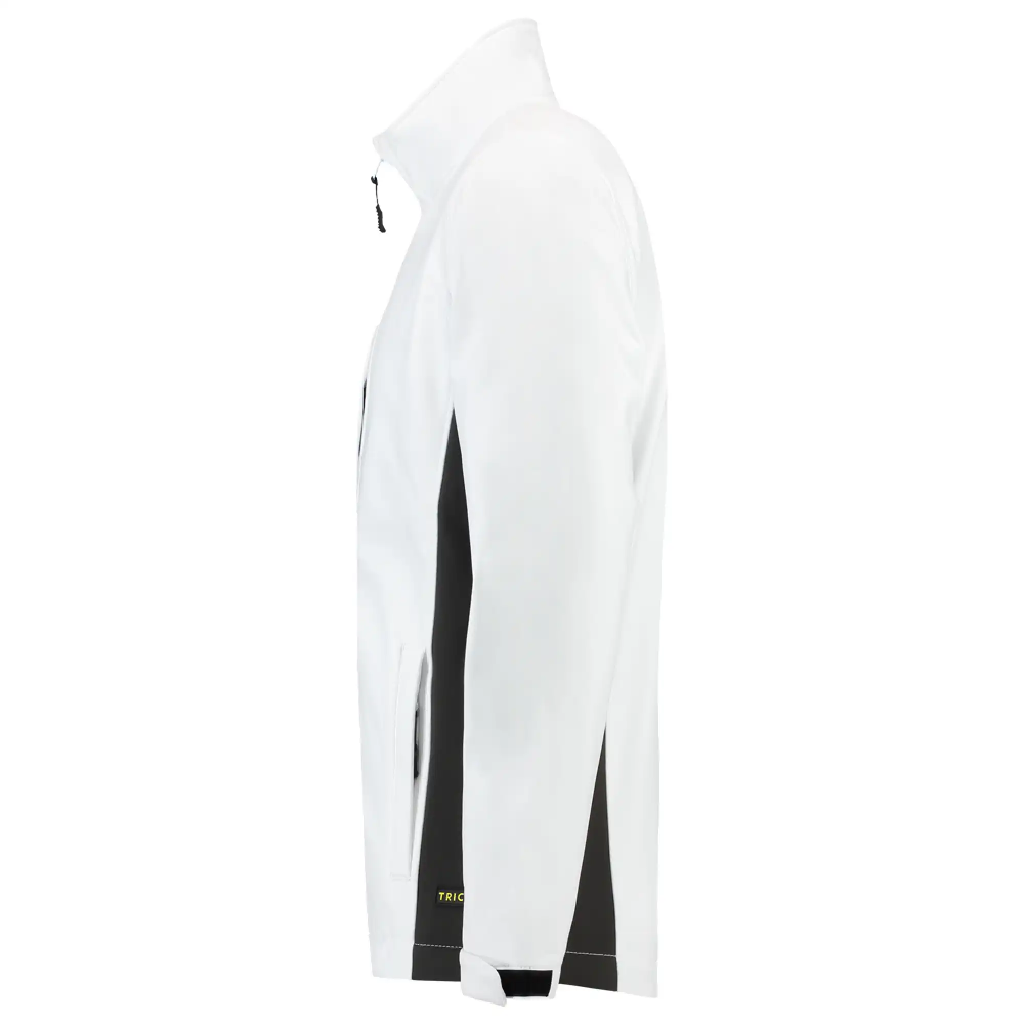 Softshelljacke Bicolor "402002" Workwear in XS, white/dark grey - Thumbnail 3