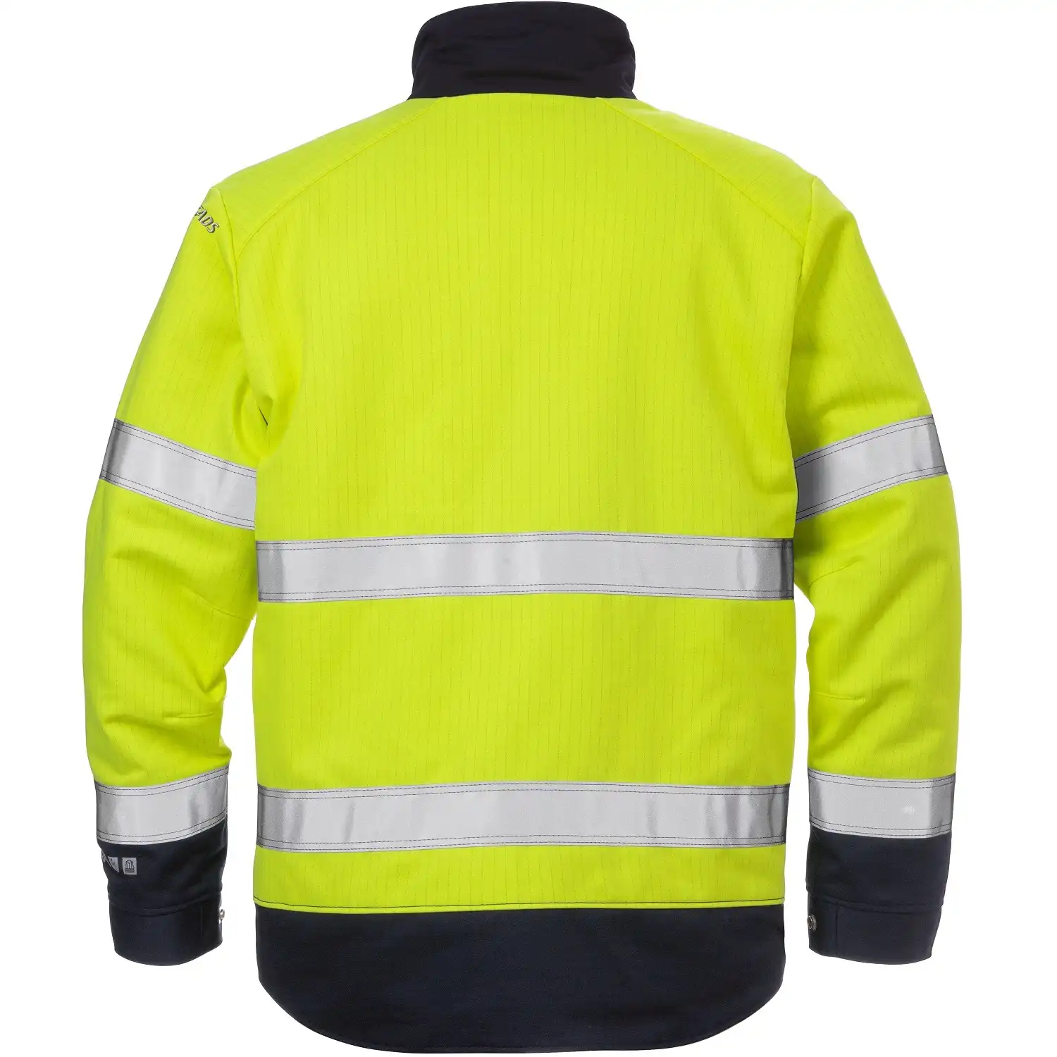 Multinorm Winterjacke "4588 FLAM" Flame gelb/marine in L - Thumbnail 2