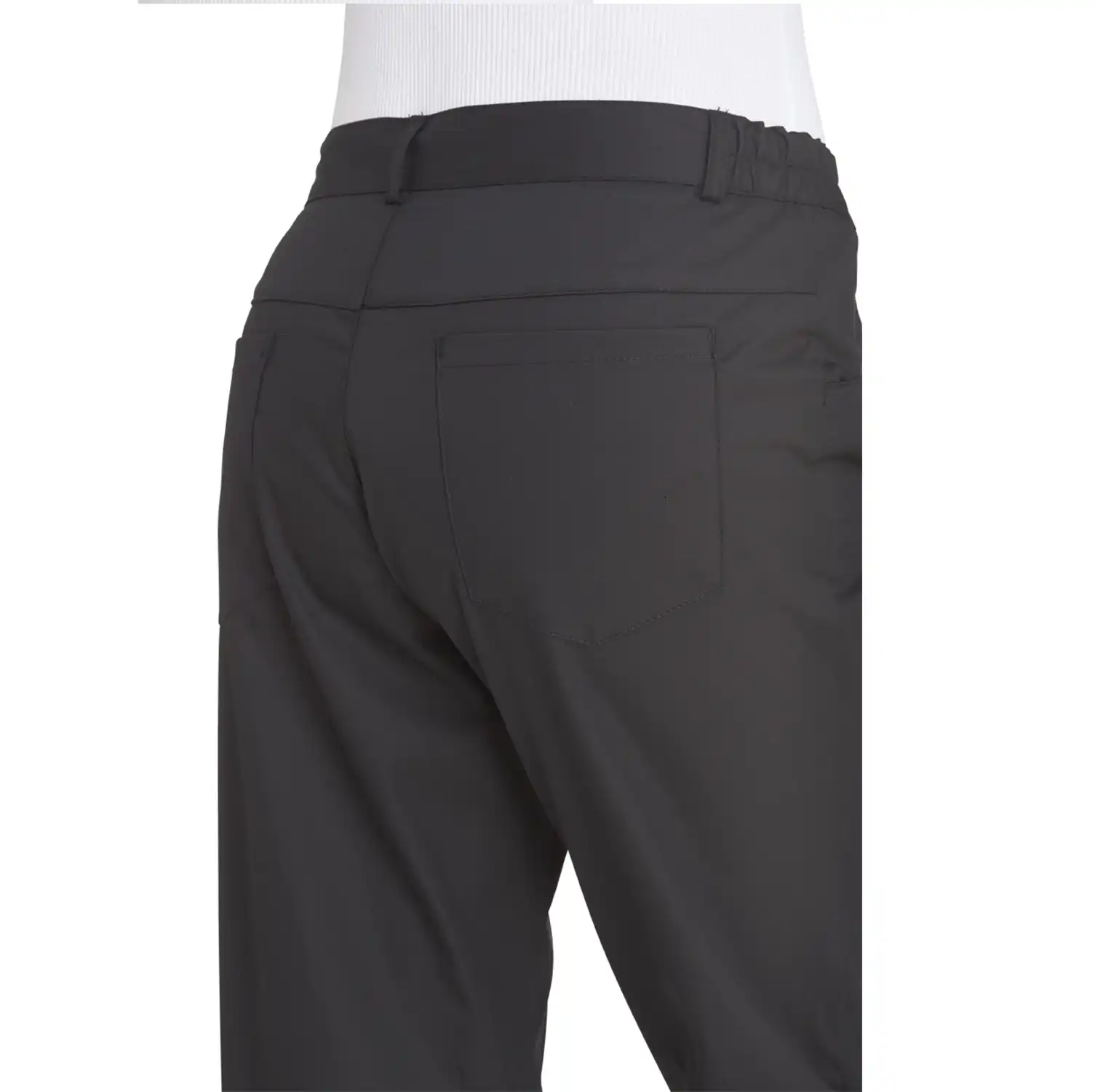 Damen Servicehose "08/1280" Schwarz in schwarz, 38 - Thumbnail 2