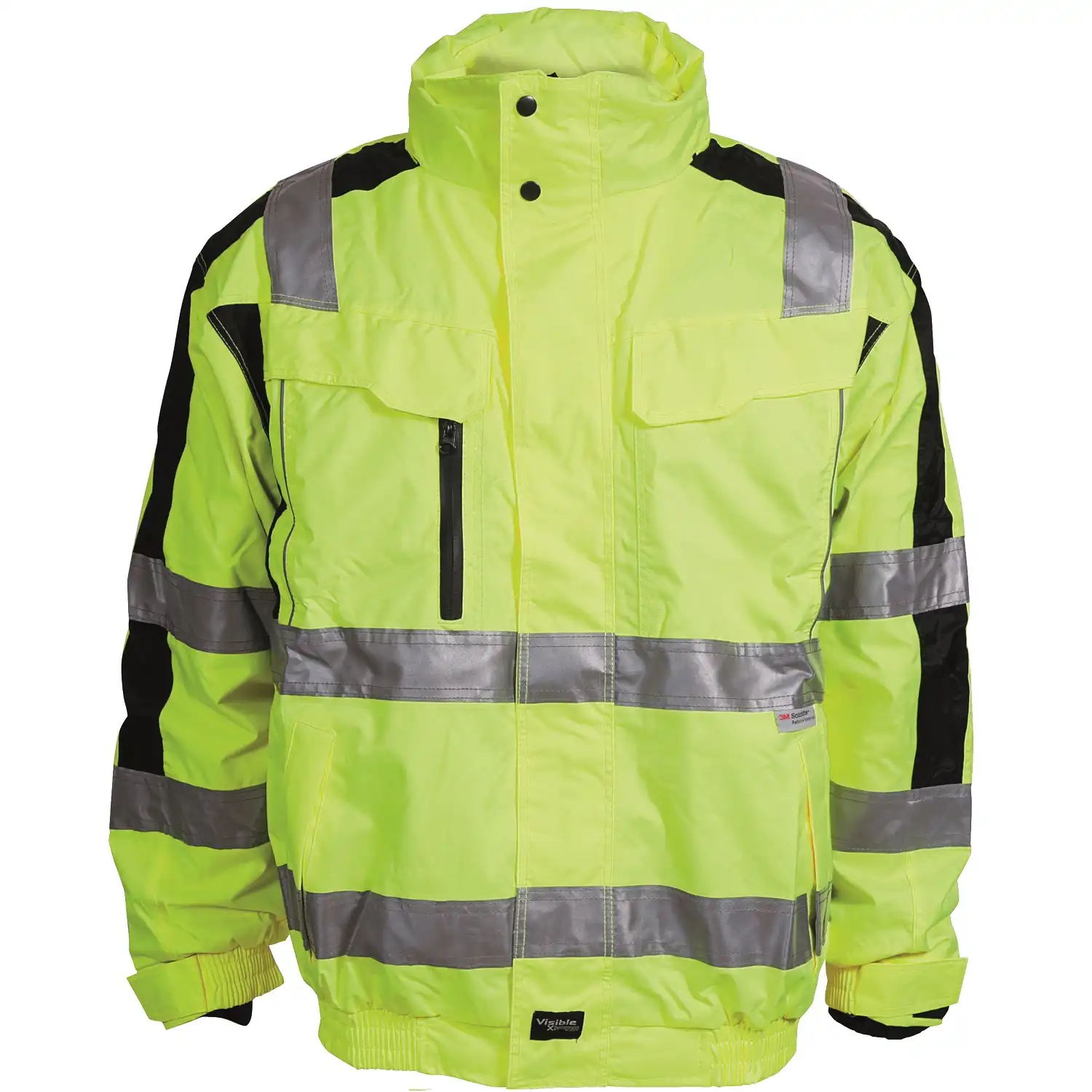 Warnschutz Pilotenjacke 2-in-1 "086101R" Visible Xtreme Kl. 3 in fluorgelb, XL - Bild 1