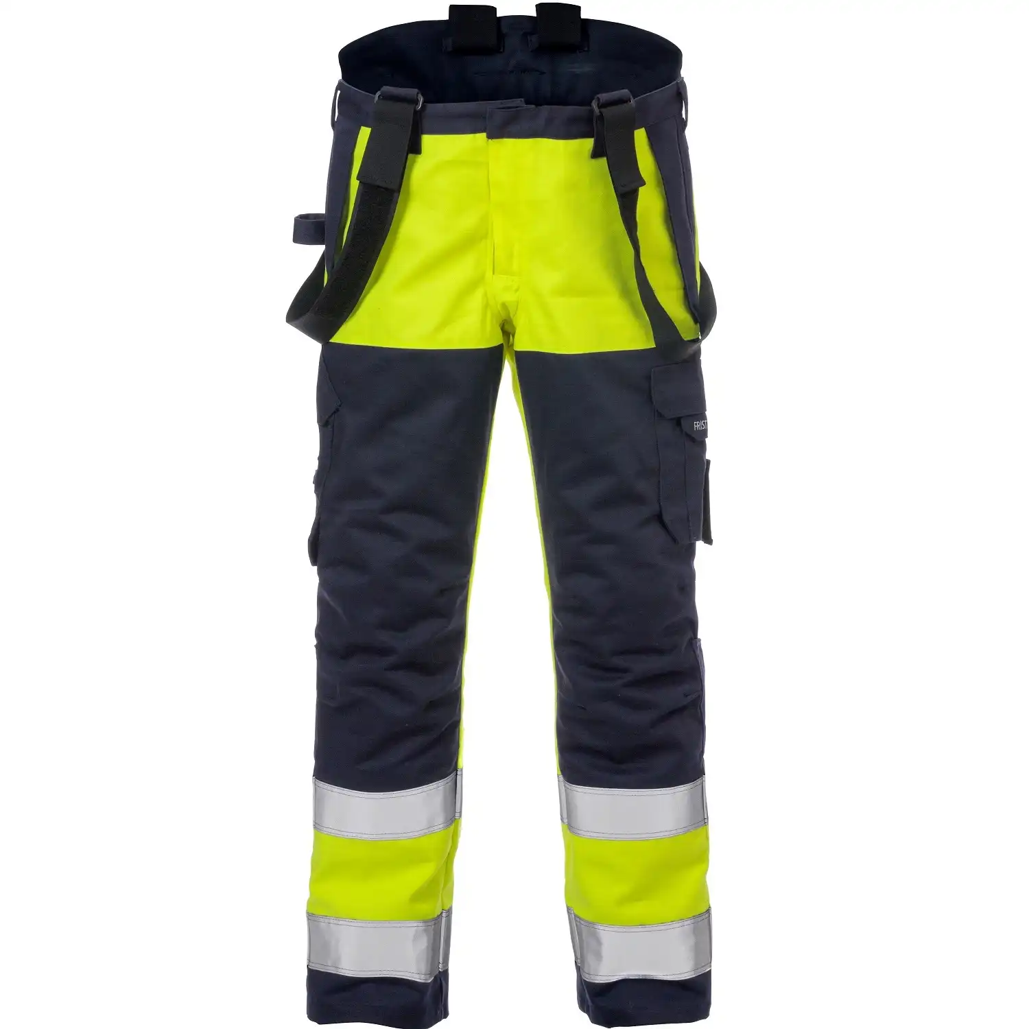 Multinorm Winterhose "2588 FLAM" Flame gelb/marine in XL - Thumbnail 1