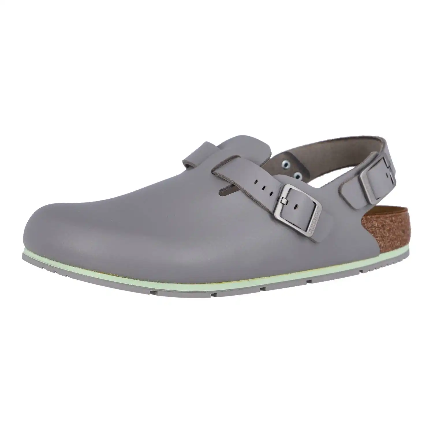 Clogs "Tokio PRO" normal gun metal in 43 - Thumbnail 2