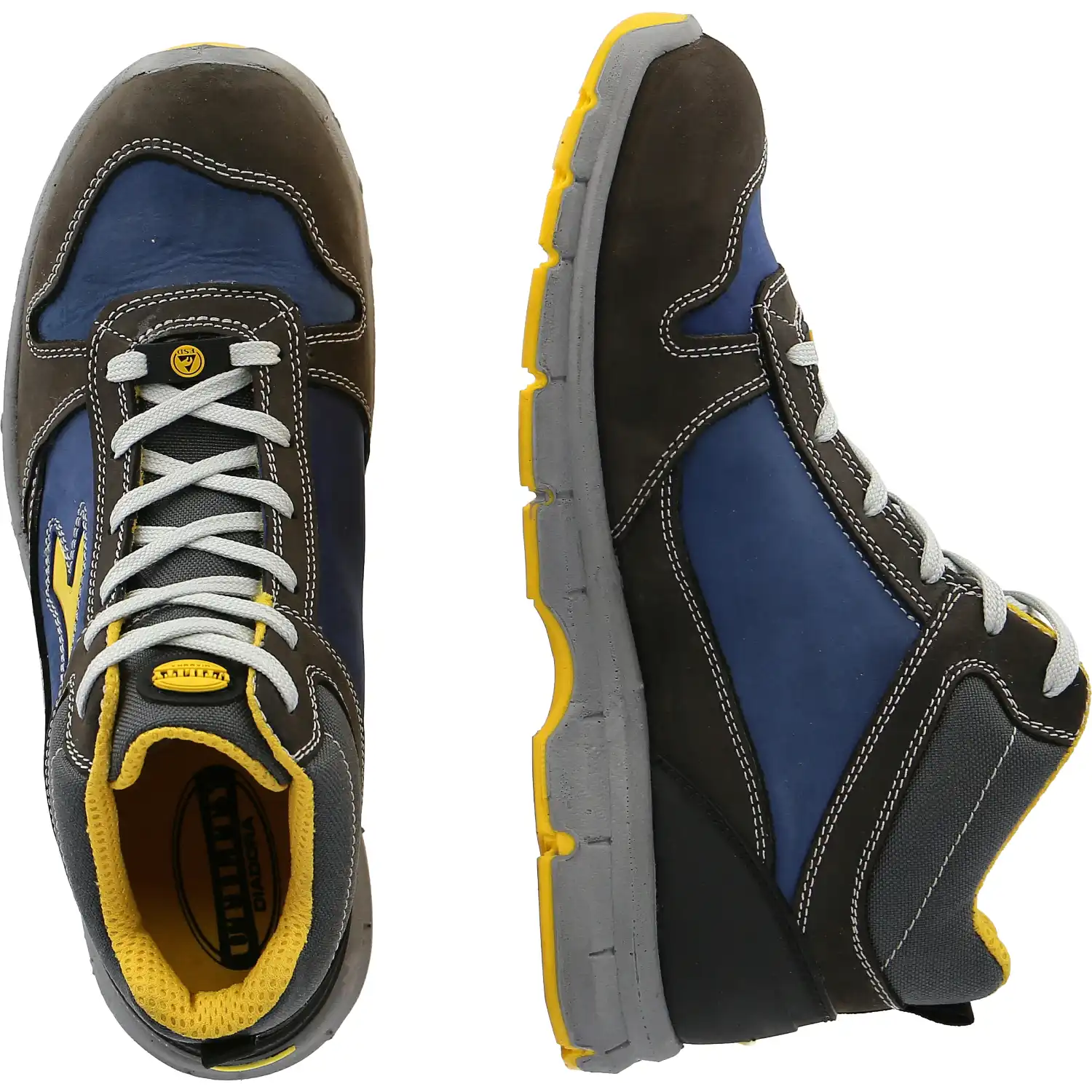 Sicherheitshochschuhe S3S "RUN MID" grau/blau in 42 - Thumbnail 2