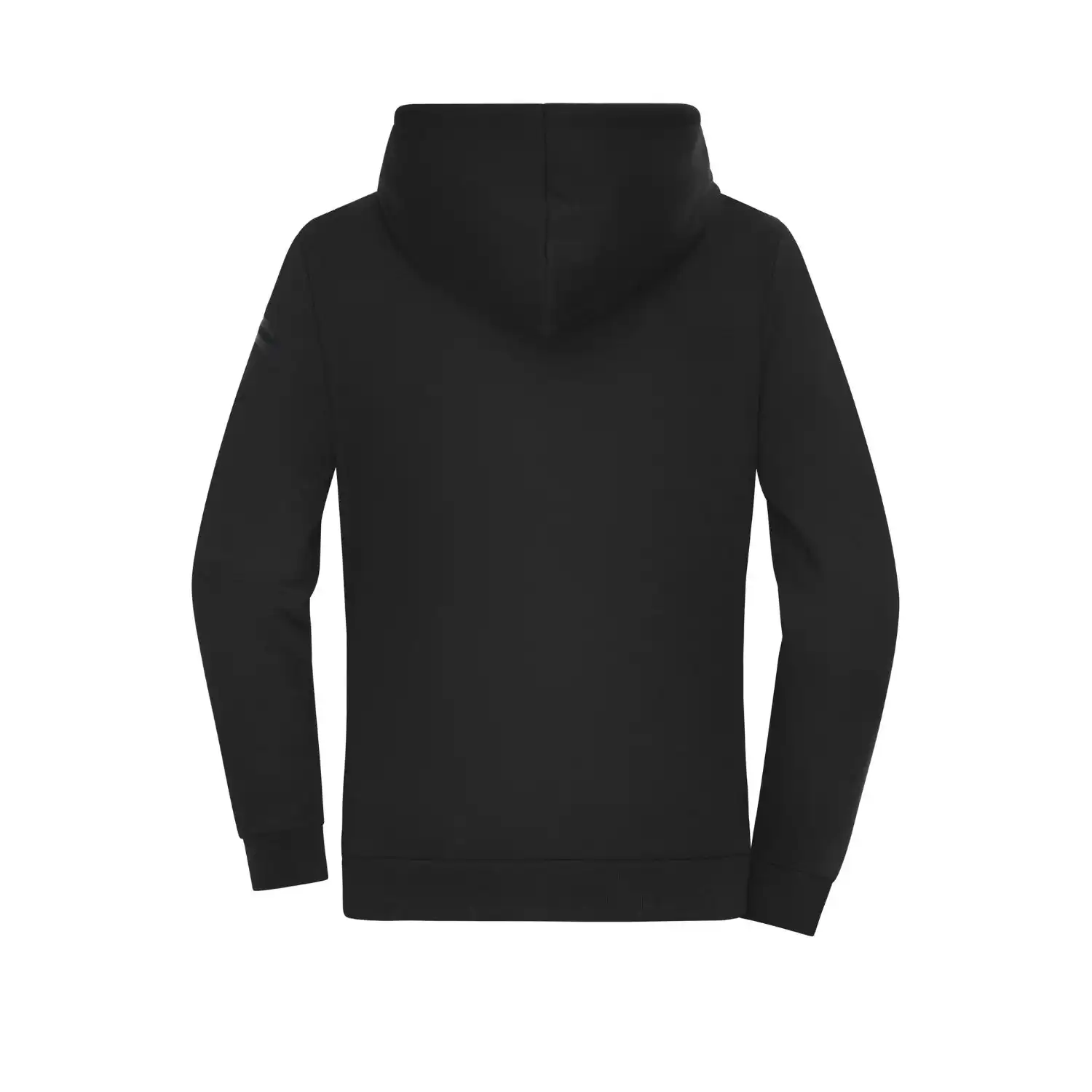 Damen Kapuzen-Sweatshirt "INTERLOCK" 8045 in black, L - Thumbnail 2