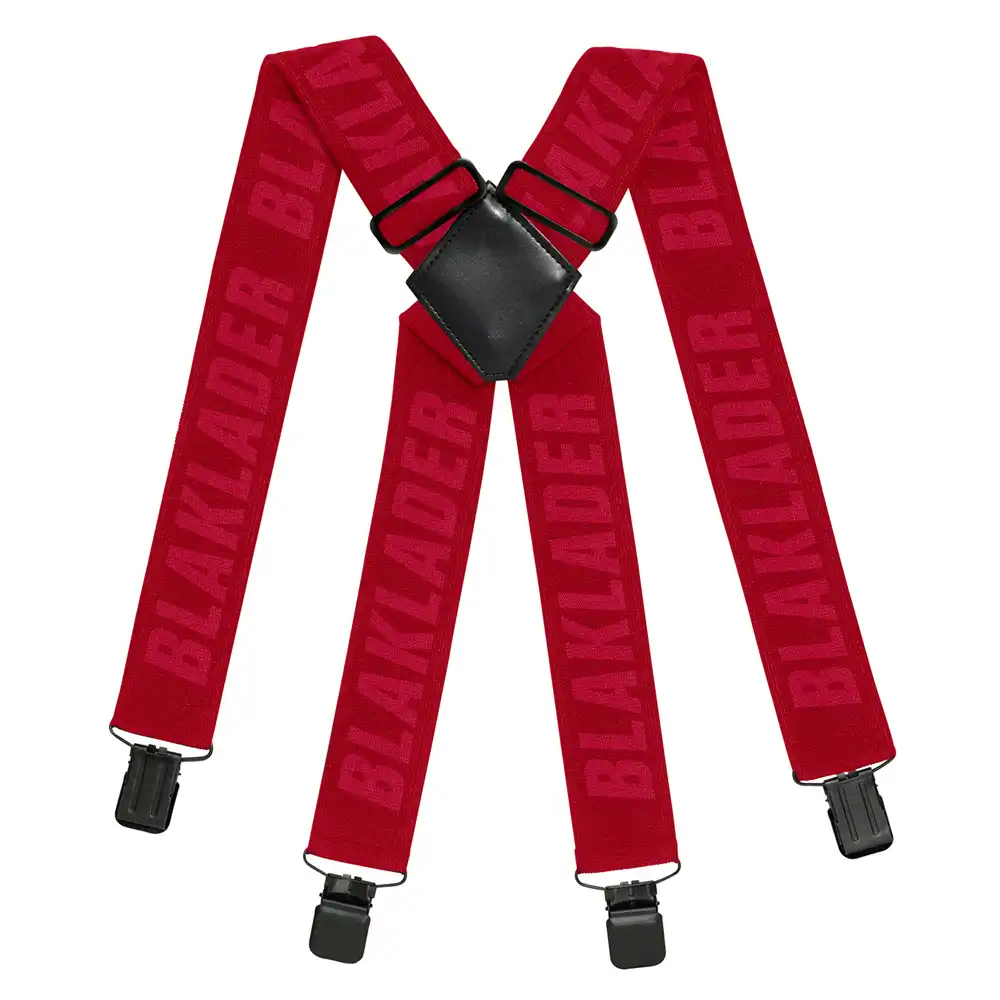 Hosenträger "4009" in Einheitsgröße, Rot - Bild 1