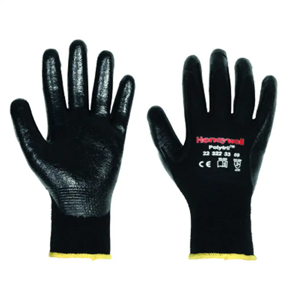 Strickhandschuhe "POLYTRIL MIX" Nitril-Besch. in 9 (L) - Thumbnail 1