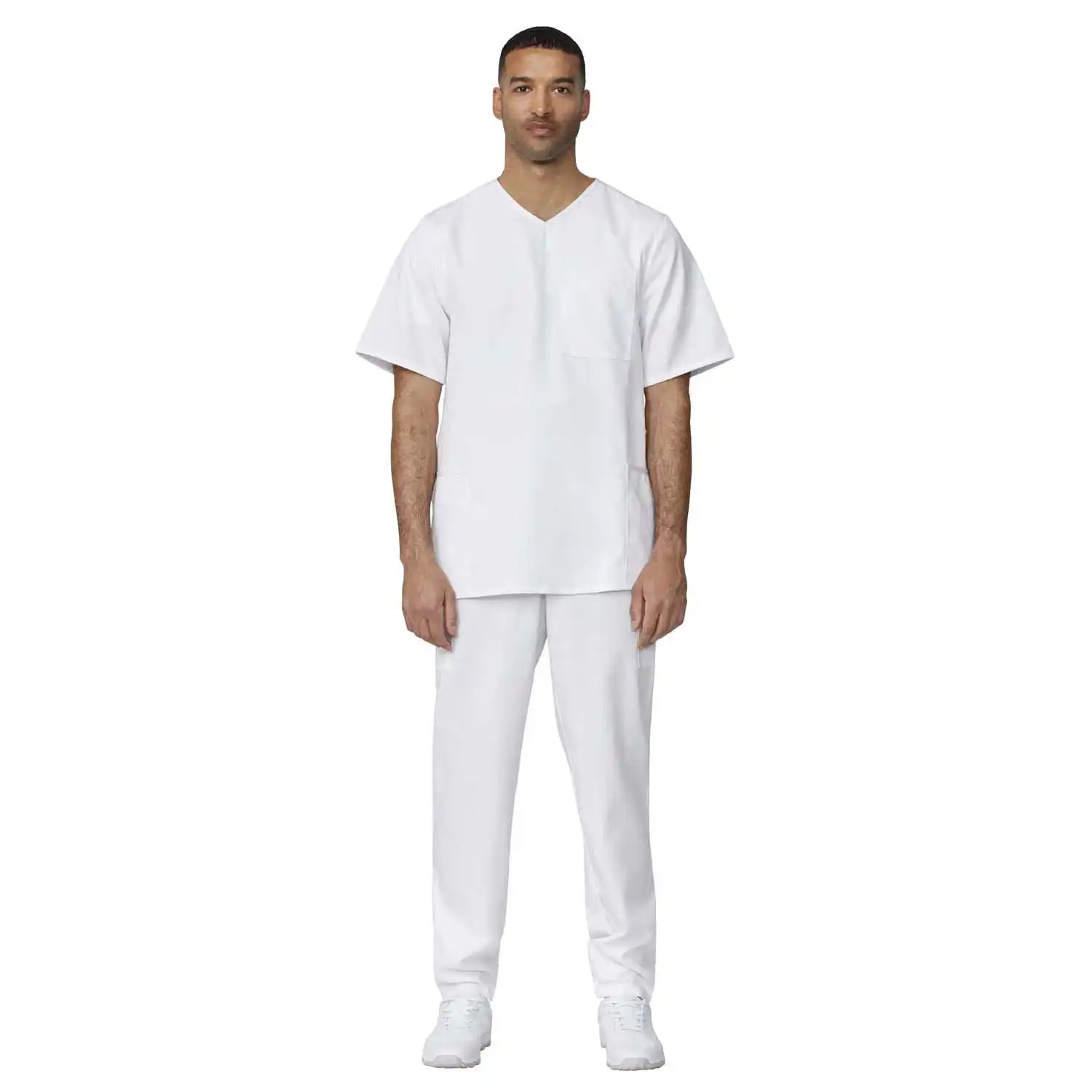 Unisex Schlupfhose "16525" Comfy Fit in 4XL, Weiß - Thumbnail 4