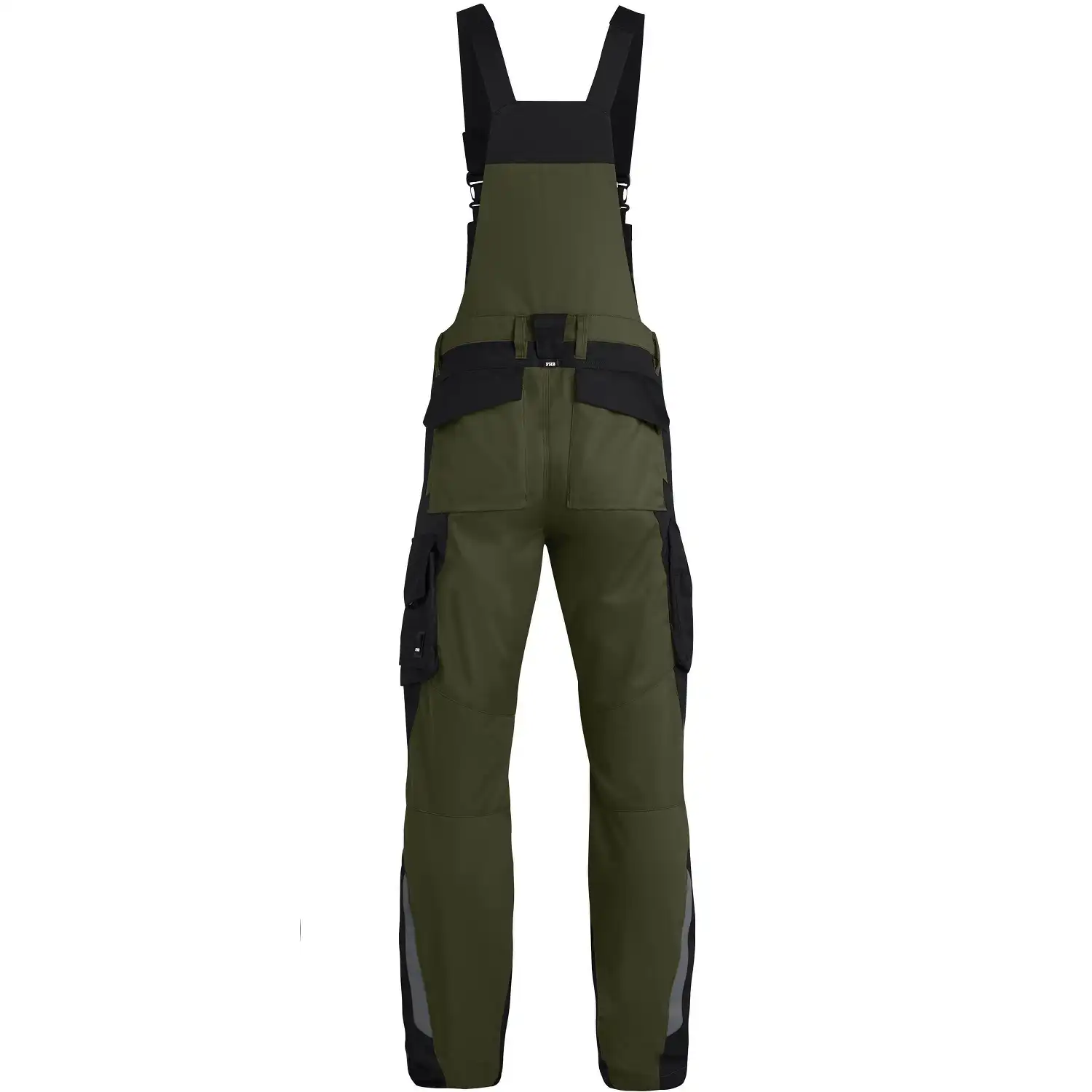 Latzhose "PASCAL" in oliv/schwarz, 50 - Thumbnail 2