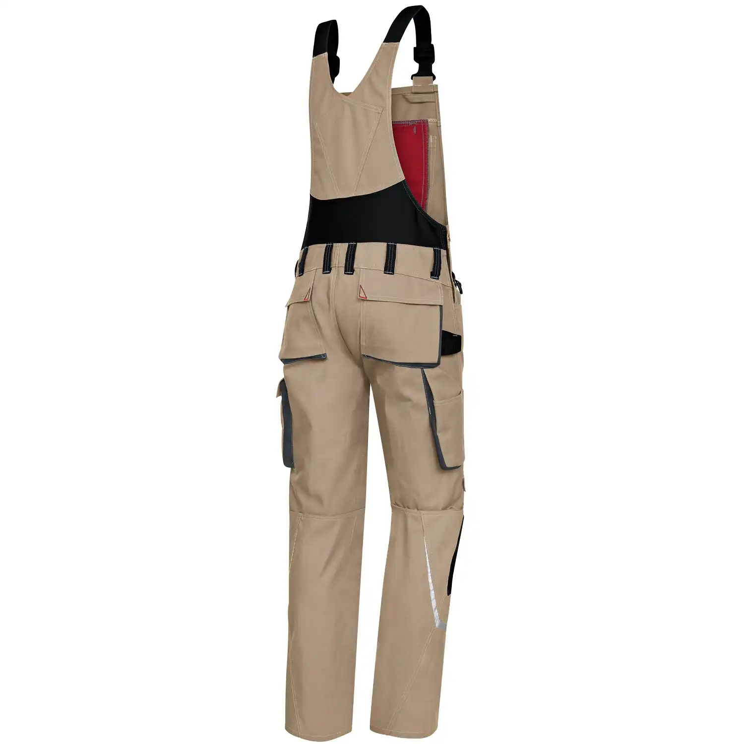 Latzhose "1804-720" Comfort Plus in sahara, 58 - Thumbnail 2