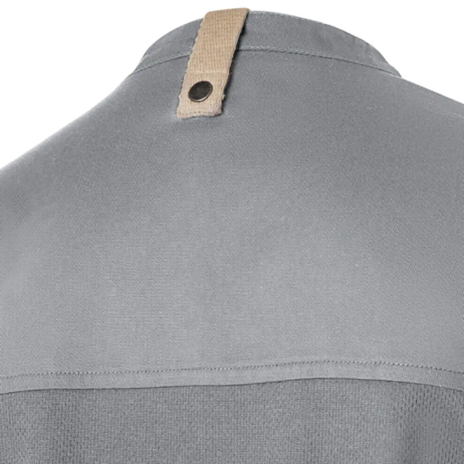 Damen Kochjacke "JF 27" in 48, platingrau - Thumbnail 5