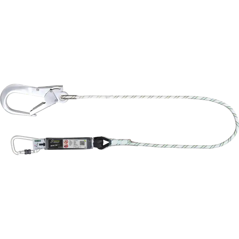 CURIOSITY-S Verbindungsmittel Seil 2m mit Falldämpfer - Thumbnail 1