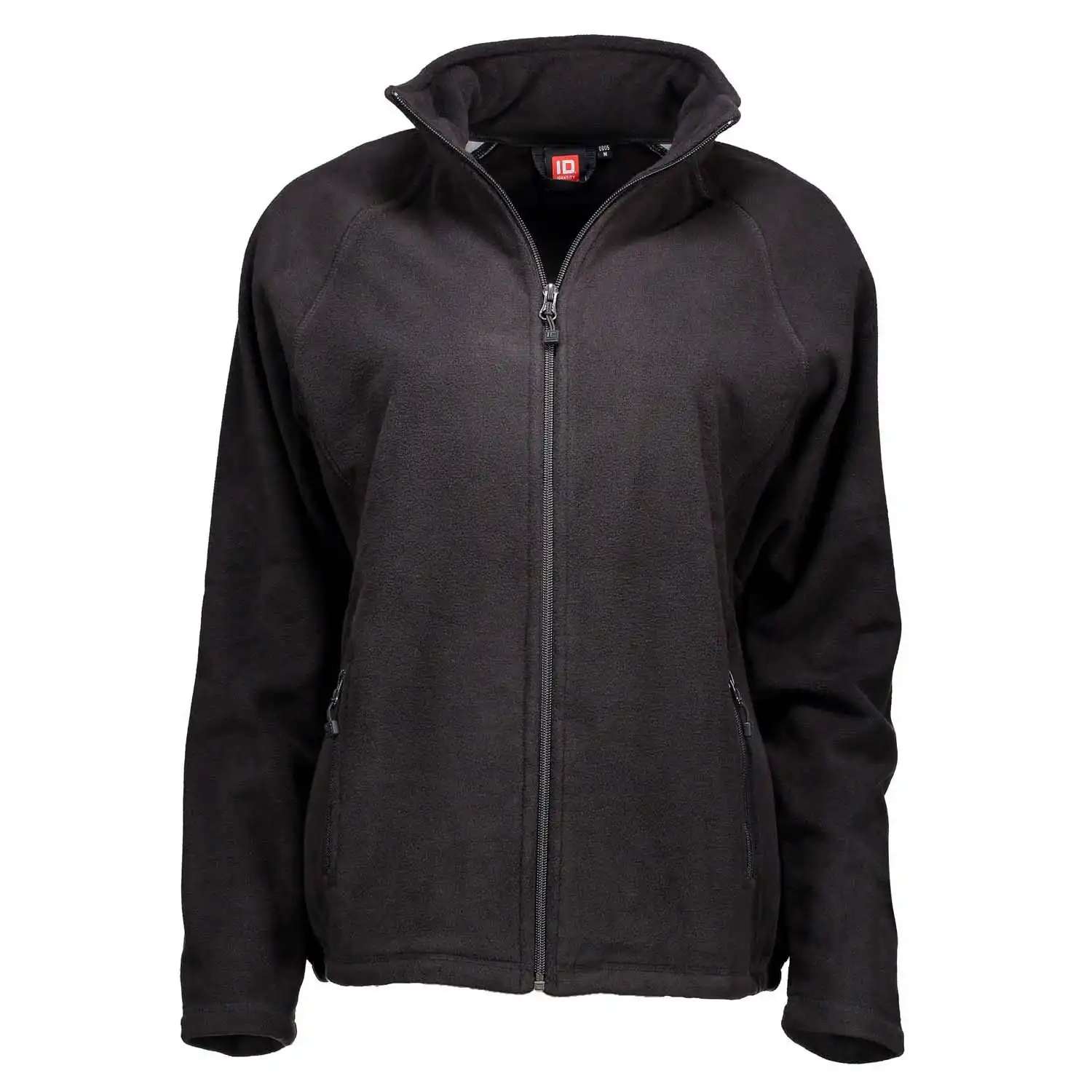 Damen Fleecejacke "58050" ID0805 in schwarz, L - Thumbnail 1