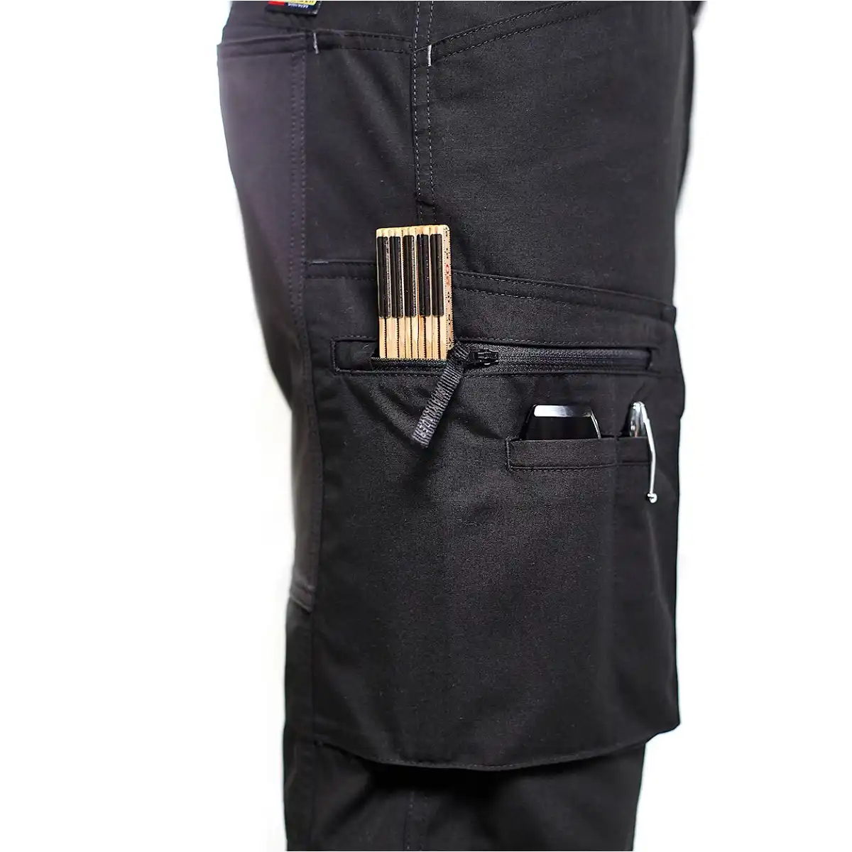 Service Bundhose "1459-1845"  166 g/m² in schwarz, 48 - Thumbnail 5