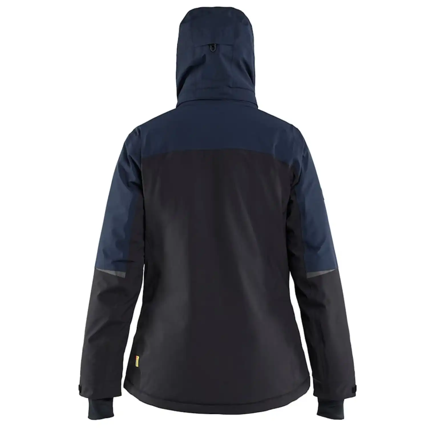 Damen Stretch Winterjacke "STRIKER" in dunkelblau/gelb, M - Thumbnail 3